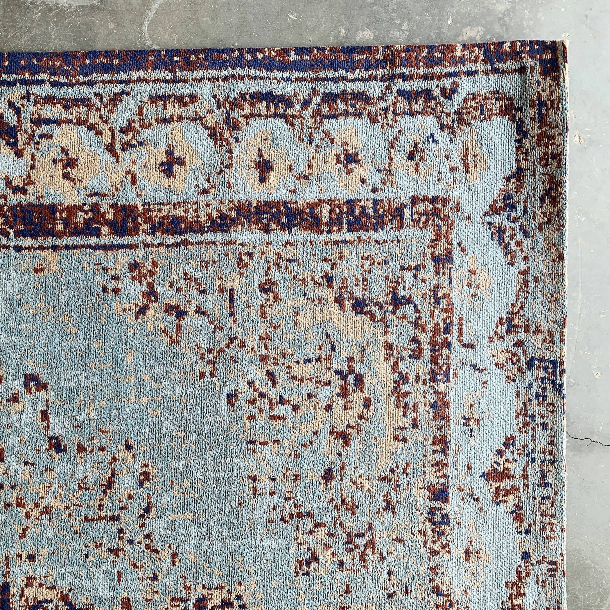 300X200 Cm Handmade Rug Melenia-Mx-163-Xl(Aqua) - Rugs - ebarza Furniture UAE | Shop Modern Furniture in Abu Dhabi & Dubai - مفروشات ايبازرا في الامارات | تسوق اثاث عصري وديكورات مميزة في دبي وابوظبي