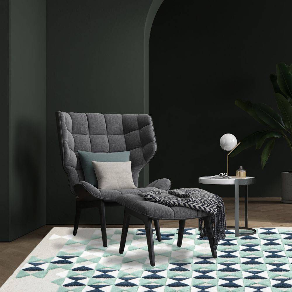 300X200 Cm Handmade Wool Rug Jh-20738-Xl - Rugs - ebarza Furniture UAE | Shop Modern Furniture in Abu Dhabi & Dubai - مفروشات ايبازرا في الامارات | تسوق اثاث عصري وديكورات مميزة في دبي وابوظبي