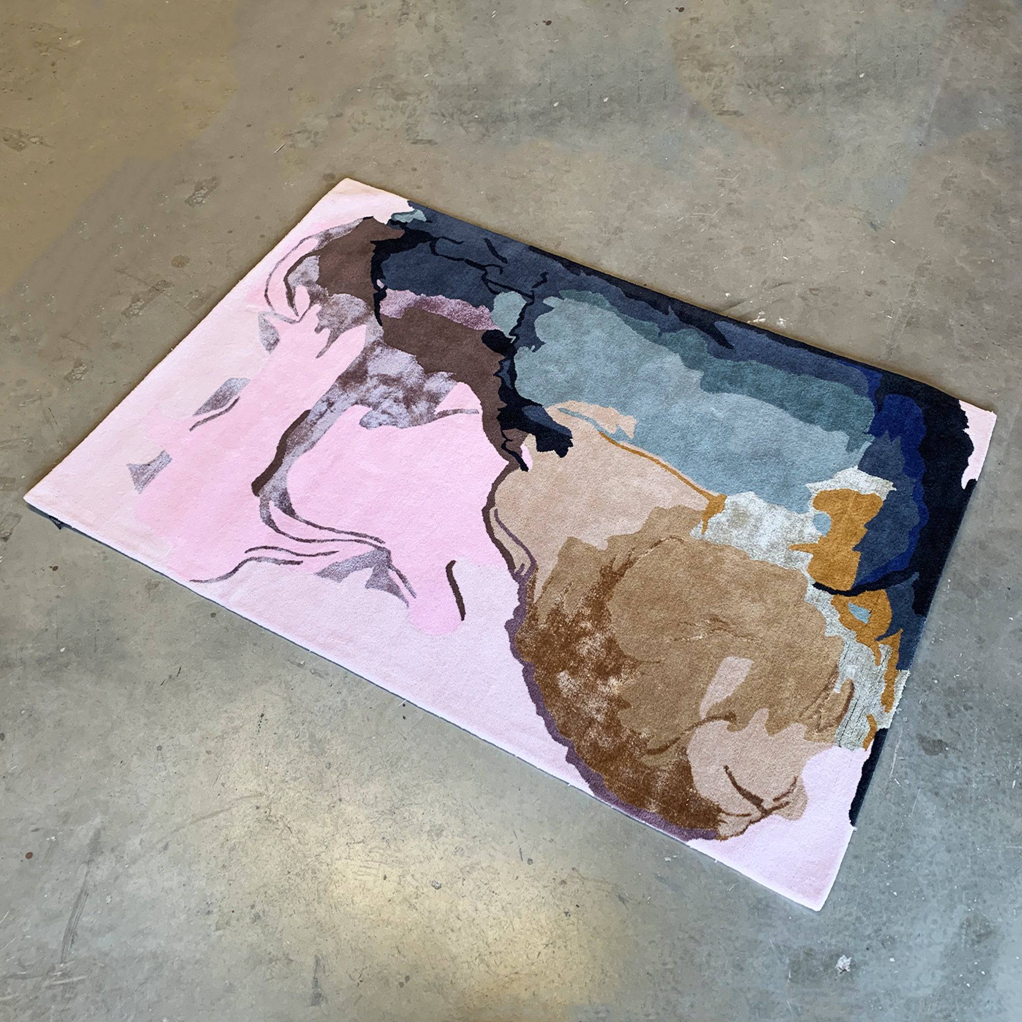 300X200 Cm Handmade Wool Rug Jh-20741-Xl - Rugs - ebarza Furniture UAE | Shop Modern Furniture in Abu Dhabi & Dubai - مفروشات ايبازرا في الامارات | تسوق اثاث عصري وديكورات مميزة في دبي وابوظبي