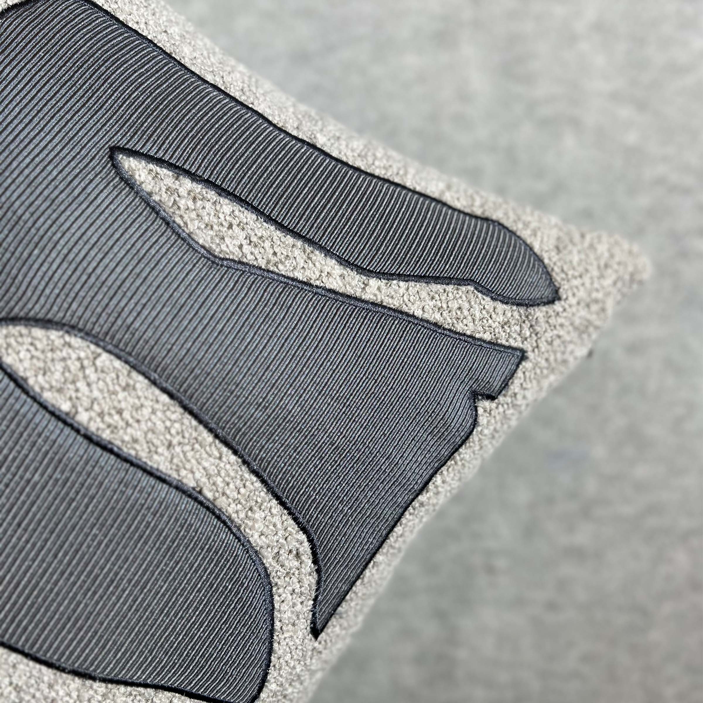 30*60 Chastain Embroidery Cushion - ECC085 - Cushions - ebarza Furniture UAE | Shop Modern Furniture in Abu Dhabi & Dubai - مفروشات ايبازرا في الامارات | تسوق اثاث عصري وديكورات مميزة في دبي وابوظبي