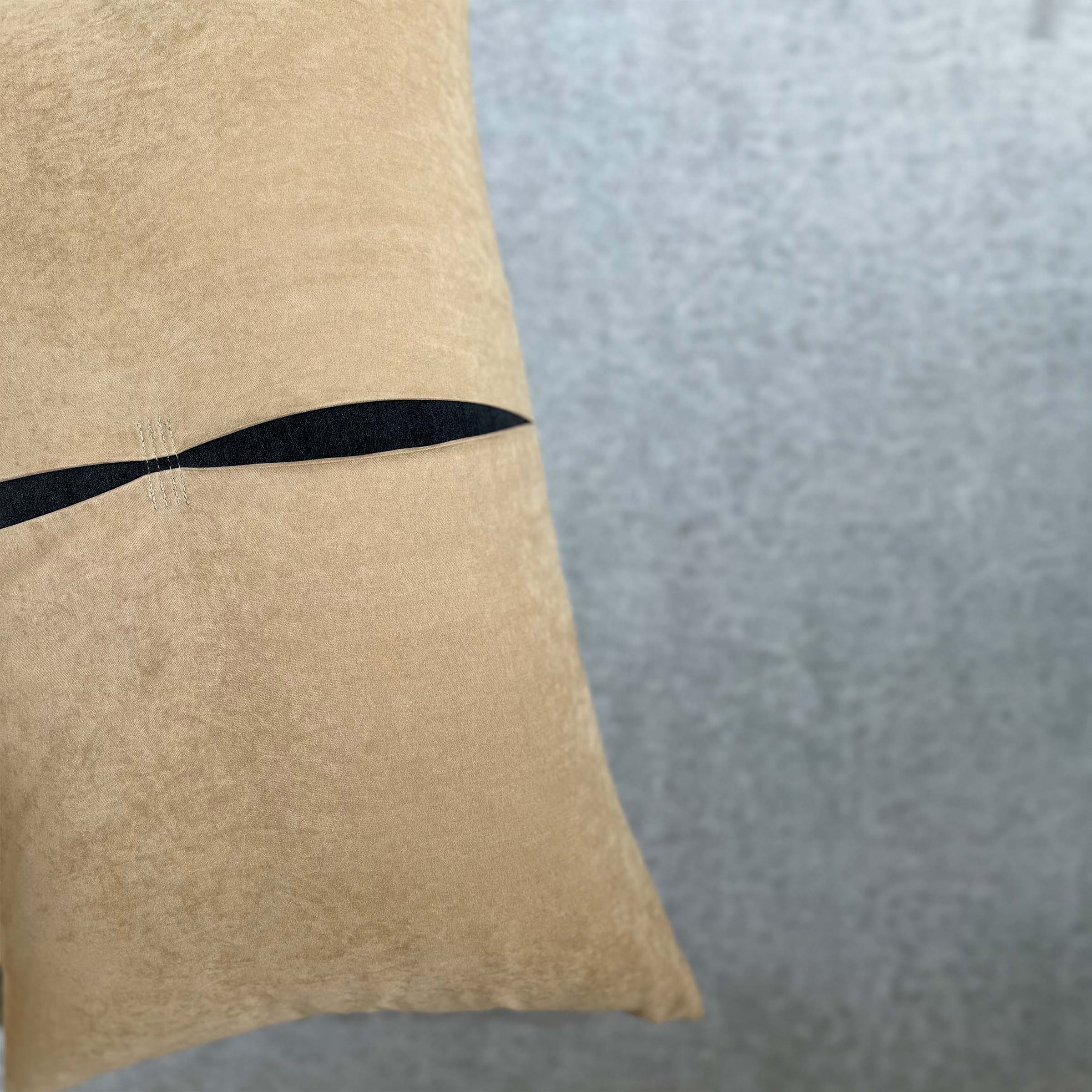 30*60 Xihan Suede Imitation Cushion - ECC087 - Cushions - ebarza Furniture UAE | Shop Modern Furniture in Abu Dhabi & Dubai - مفروشات ايبازرا في الامارات | تسوق اثاث عصري وديكورات مميزة في دبي وابوظبي