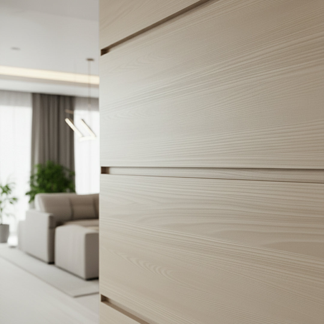 320H-ALUMINUM PROFILE- ADJUSTABLE DECORATION U-PROFILE COLOUR: Baikal Walnut-H172H