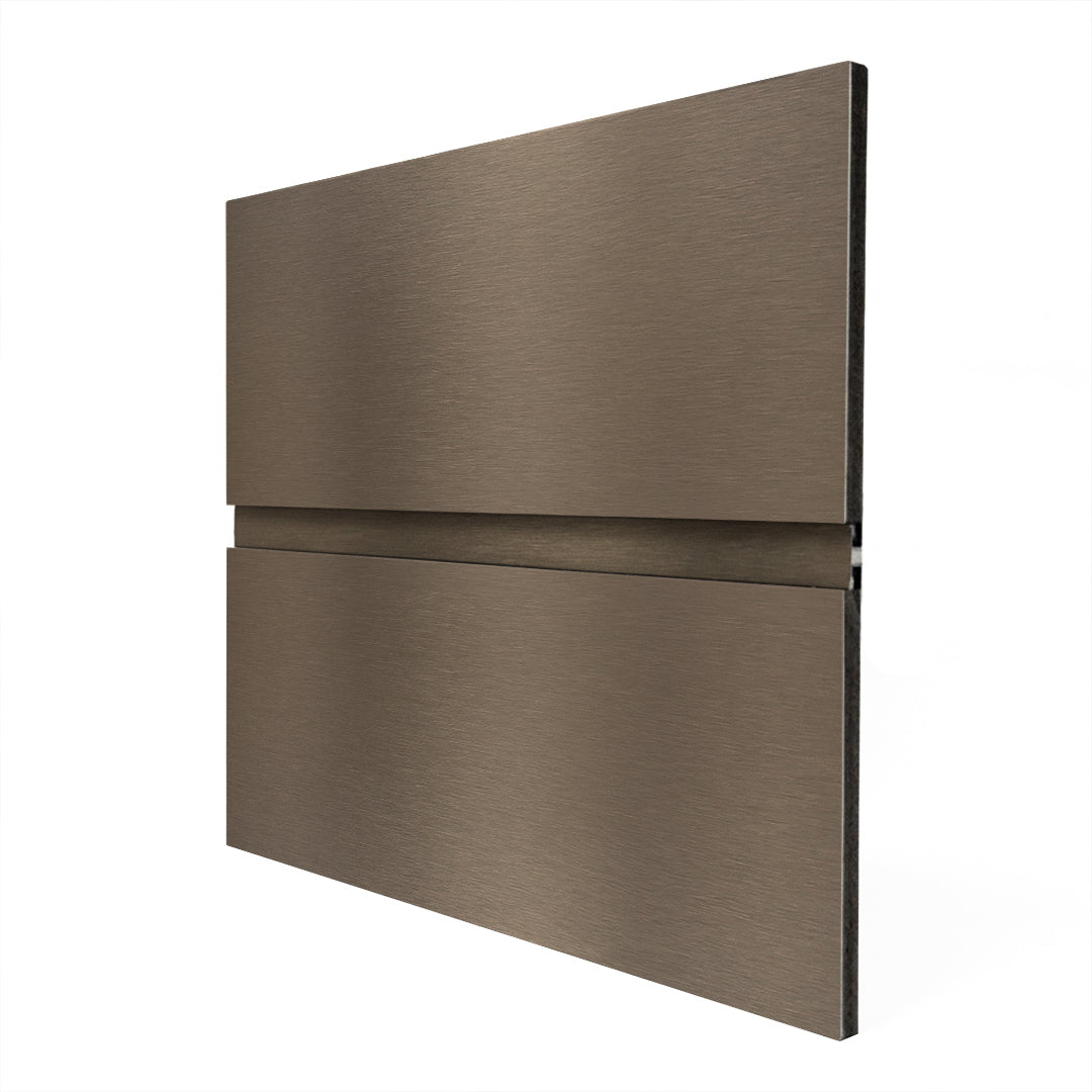 320H-ALUMINUM PROFILE- ADJUSTABLE U-PROFILE COLOUR : Brass Brushed Metal BP-104K