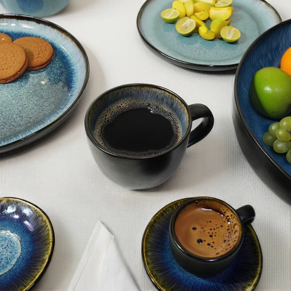 38 Pieces BLUE WAVE Dining set - BWS - Dinnerware Sets - ebarza Furniture UAE | Shop Modern Furniture in Abu Dhabi & Dubai - مفروشات ايبازرا في الامارات | تسوق اثاث عصري وديكورات مميزة في دبي وابوظبي