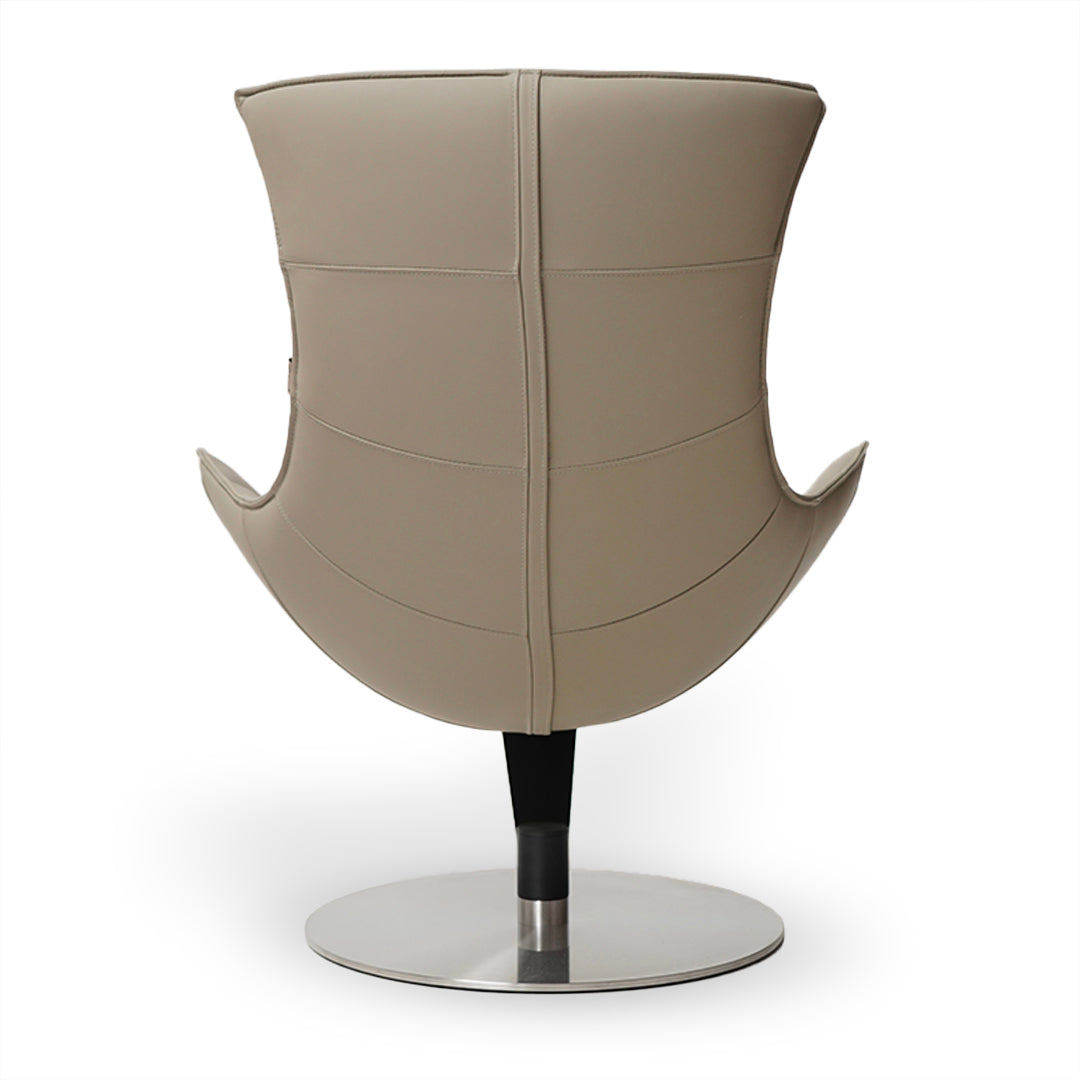 JIATAI SWIVEL Lounge Chair F-2039-Beige - Lounge Chairs - ebarza Furniture UAE | Shop Modern Furniture in Abu Dhabi & Dubai - مفروشات ايبازرا في الامارات | تسوق اثاث عصري وديكورات مميزة في دبي وابوظبي