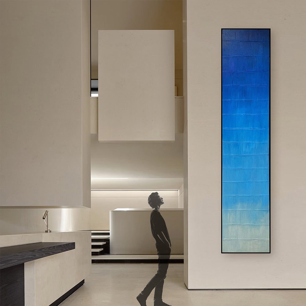 Daybreak Hand Painted Art Painting SOASAMPLE002-A--280x60cm - Paintings - ebarza Furniture UAE | Shop Modern Furniture in Abu Dhabi & Dubai - مفروشات ايبازرا في الامارات | تسوق اثاث عصري وديكورات مميزة في دبي وابوظبي