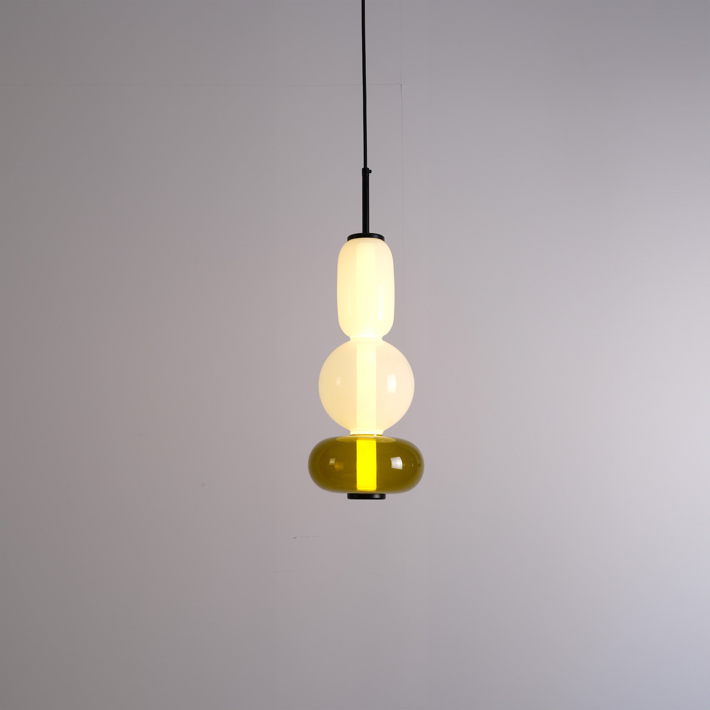 Stellar Strands Pendant Lamp 3-Glasses CY-DD-1052-3G - Pendant Lamps - ebarza Furniture UAE | Shop Modern Furniture in Abu Dhabi & Dubai - مفروشات ايبازرا في الامارات | تسوق اثاث عصري وديكورات مميزة في دبي وابوظبي