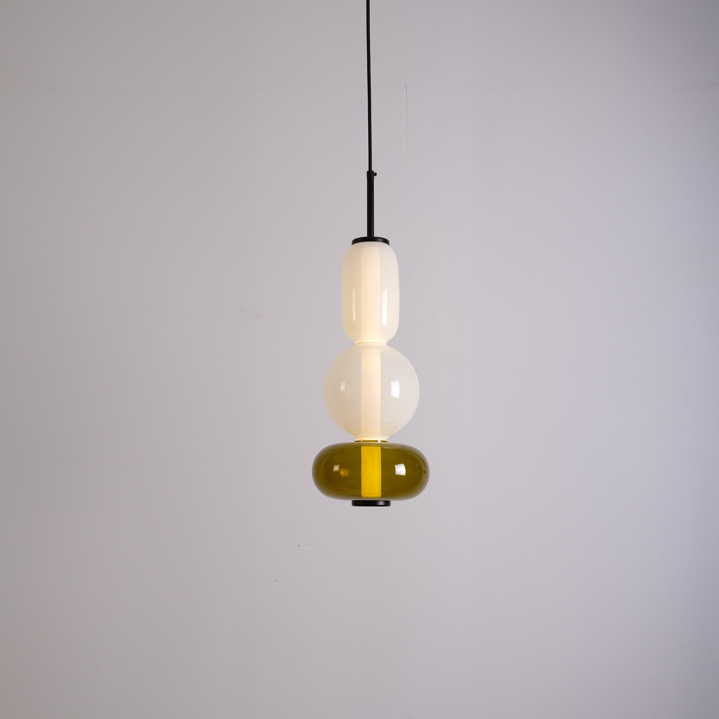 Stellar Strands Pendant Lamp 3-Glasses CY-DD-1052-3G - Pendant Lamps - ebarza Furniture UAE | Shop Modern Furniture in Abu Dhabi & Dubai - مفروشات ايبازرا في الامارات | تسوق اثاث عصري وديكورات مميزة في دبي وابوظبي