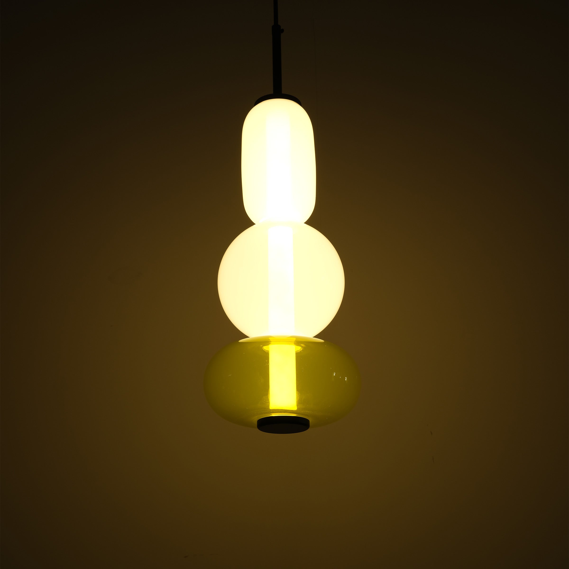 Stellar Strands Pendant Lamp 3-Glasses CY-DD-1052-3G - Pendant Lamps - ebarza Furniture UAE | Shop Modern Furniture in Abu Dhabi & Dubai - مفروشات ايبازرا في الامارات | تسوق اثاث عصري وديكورات مميزة في دبي وابوظبي