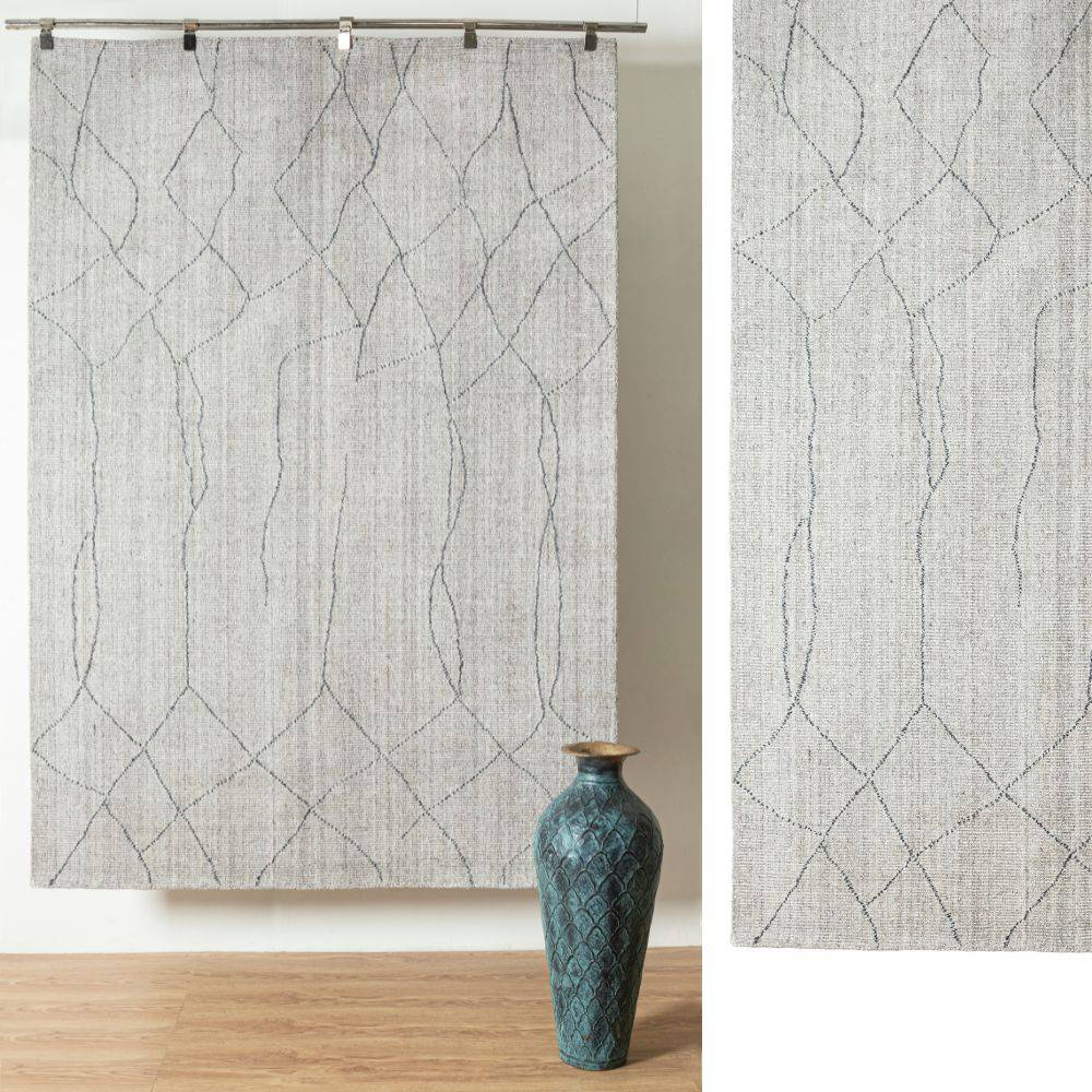 450X300 Cm Delton Handmade Wool Rug Delton Dtn-11-Grande - Rugs - ebarza Furniture UAE | Shop Modern Furniture in Abu Dhabi & Dubai - مفروشات ايبازرا في الامارات | تسوق اثاث عصري وديكورات مميزة في دبي وابوظبي