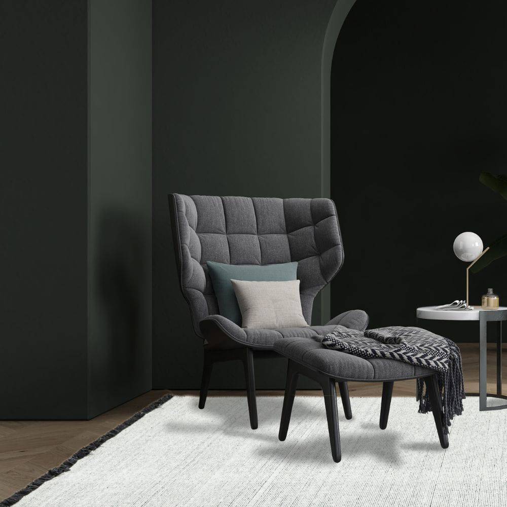 450X300 Cm Hand Woven Ivory Black Wool Rug Jhd-7007 Ivory Black-Grande - Rugs - ebarza Furniture UAE | Shop Modern Furniture in Abu Dhabi & Dubai - مفروشات ايبازرا في الامارات | تسوق اثاث عصري وديكورات مميزة في دبي وابوظبي