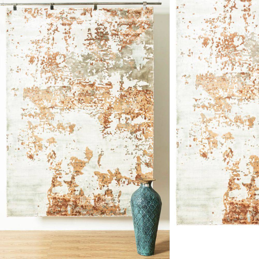 450X300 Cm Handmade Wool Rug Jh-20732-Grande - Rugs - ebarza Furniture UAE | Shop Modern Furniture in Abu Dhabi & Dubai - مفروشات ايبازرا في الامارات | تسوق اثاث عصري وديكورات مميزة في دبي وابوظبي