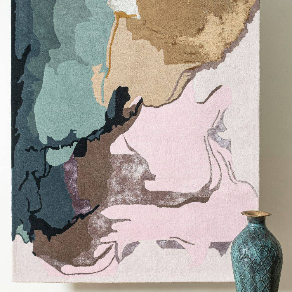 450X300 Cm Handmade Wool Rug Jh-20741-Grande - Rugs - ebarza Furniture UAE | Shop Modern Furniture in Abu Dhabi & Dubai - مفروشات ايبازرا في الامارات | تسوق اثاث عصري وديكورات مميزة في دبي وابوظبي