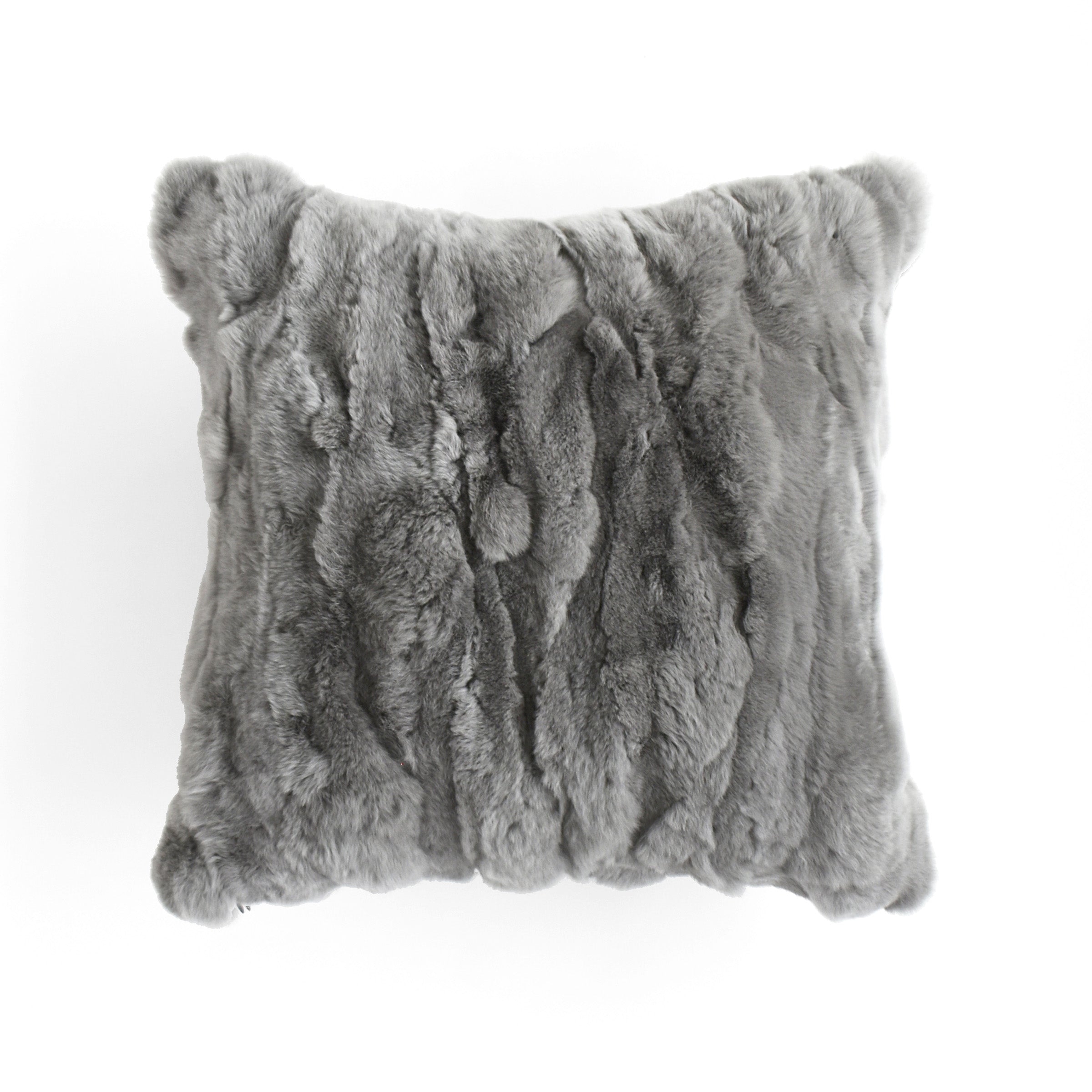 45*45 Odom rex rabbit hair cushion - ECC108 - Cushions - ebarza Furniture UAE | Shop Modern Furniture in Abu Dhabi & Dubai - مفروشات ايبازرا في الامارات | تسوق اثاث عصري وديكورات مميزة في دبي وابوظبي