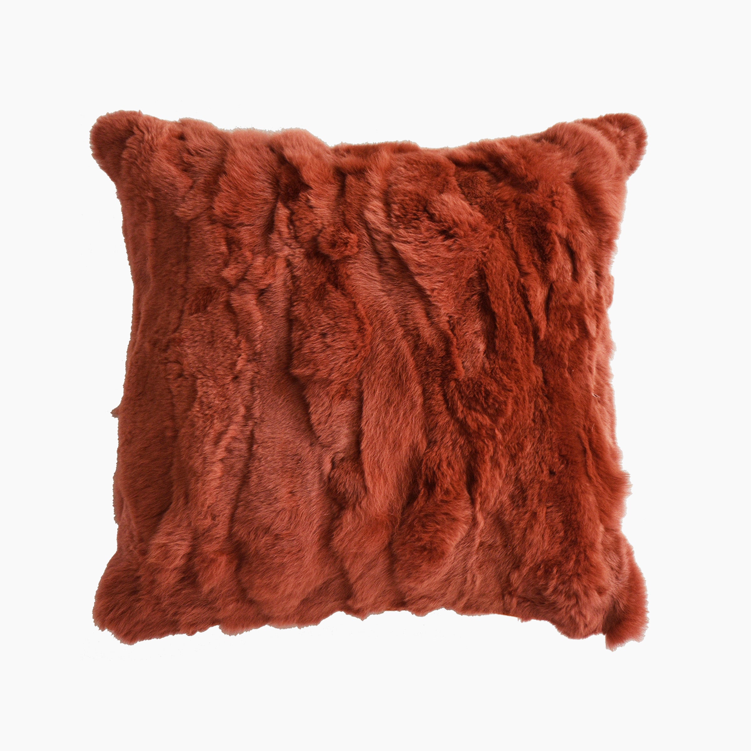 45*45 SKJG Odom Rex Rabbit Hair cushion - ECC081 - Cushions - ebarza Furniture UAE | Shop Modern Furniture in Abu Dhabi & Dubai - مفروشات ايبازرا في الامارات | تسوق اثاث عصري وديكورات مميزة في دبي وابوظبي