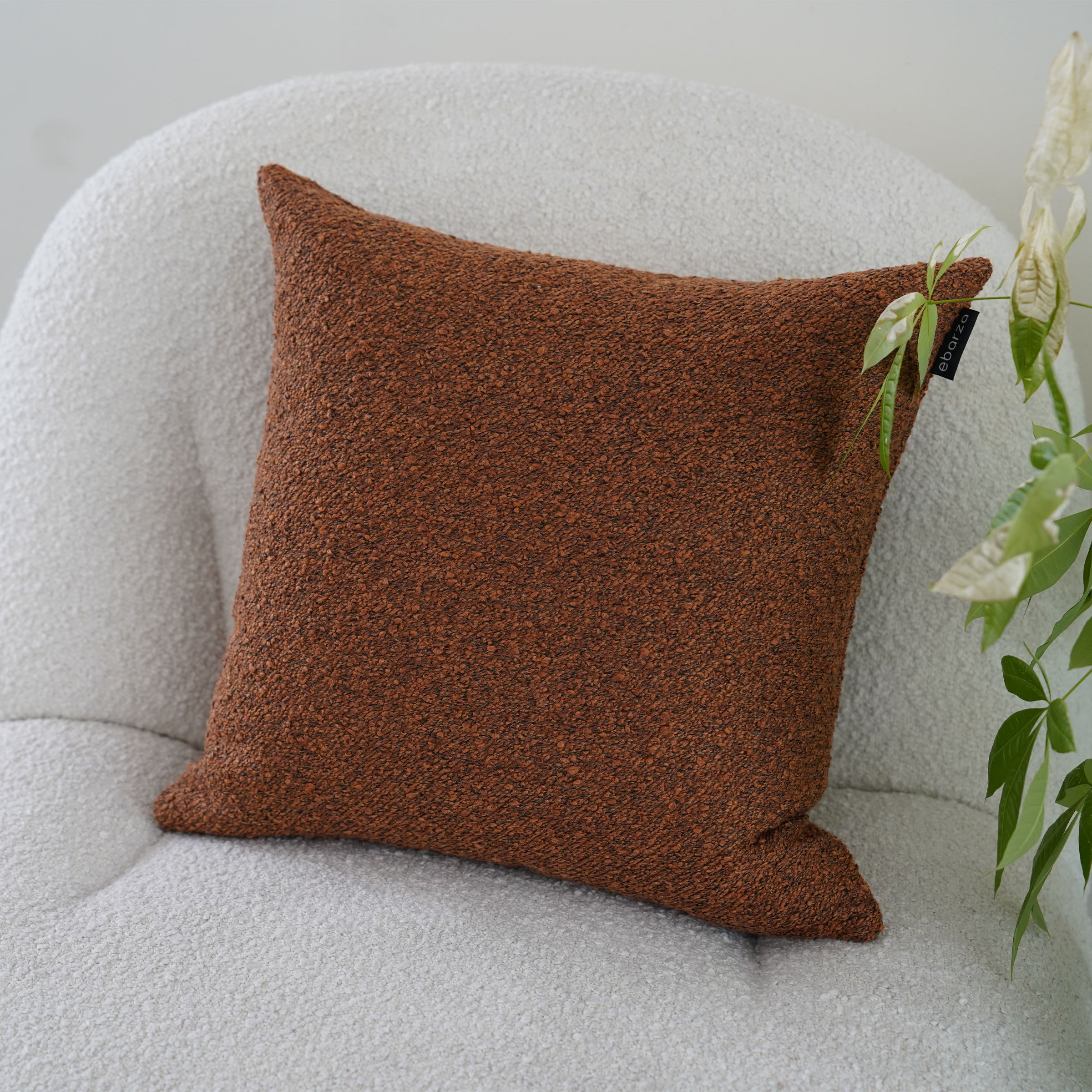 45*45cm Ebarza Buck Patchwork Cushion ECC132 - Cushions - ebarza Furniture UAE | Shop Modern Furniture in Abu Dhabi & Dubai - مفروشات ايبازرا في الامارات | تسوق اثاث عصري وديكورات مميزة في دبي وابوظبي