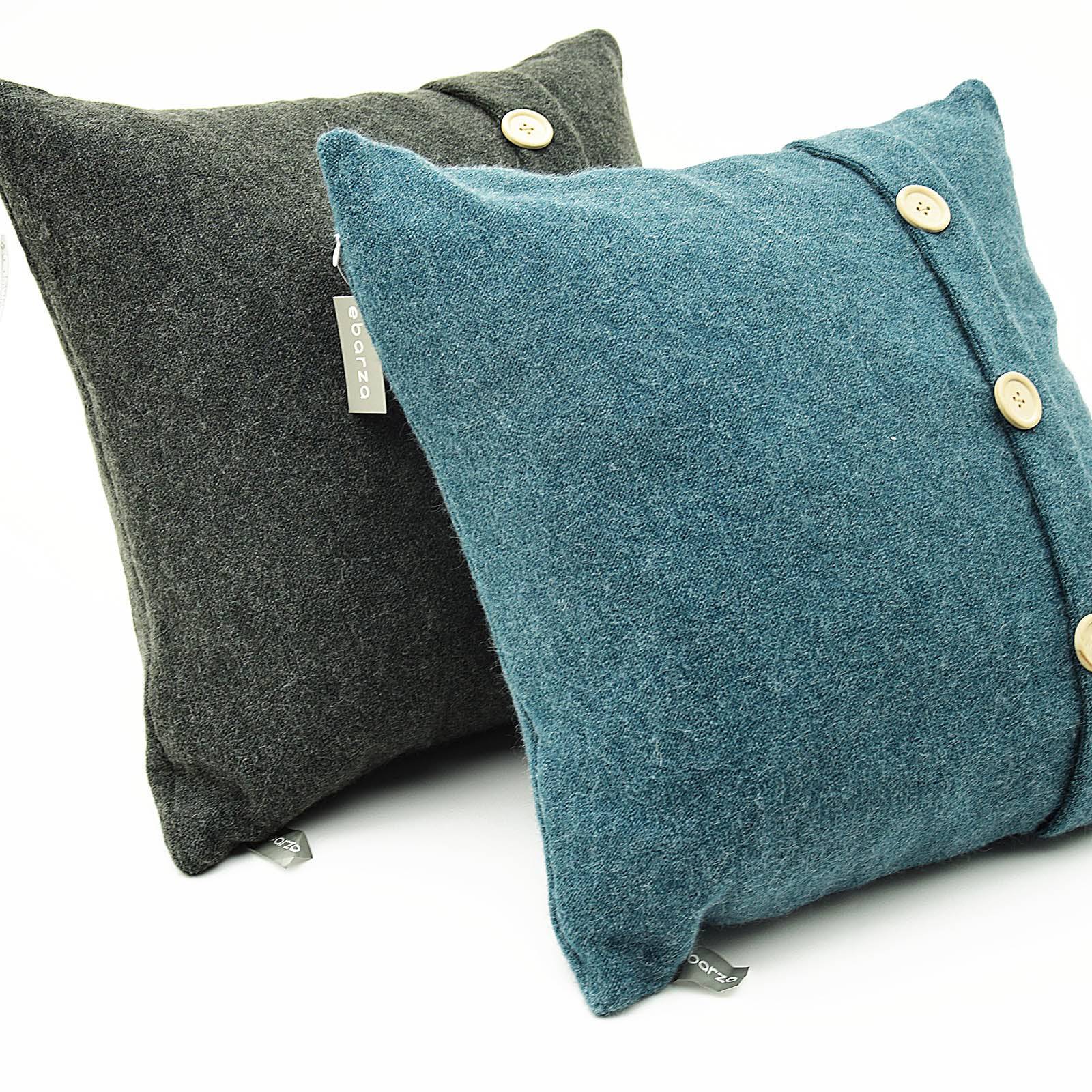 45X45 Cm Cushion Cover 1860-001-1-Blue - Cushions - ebarza Furniture UAE | Shop Modern Furniture in Abu Dhabi & Dubai - مفروشات ايبازرا في الامارات | تسوق اثاث عصري وديكورات مميزة في دبي وابوظبي