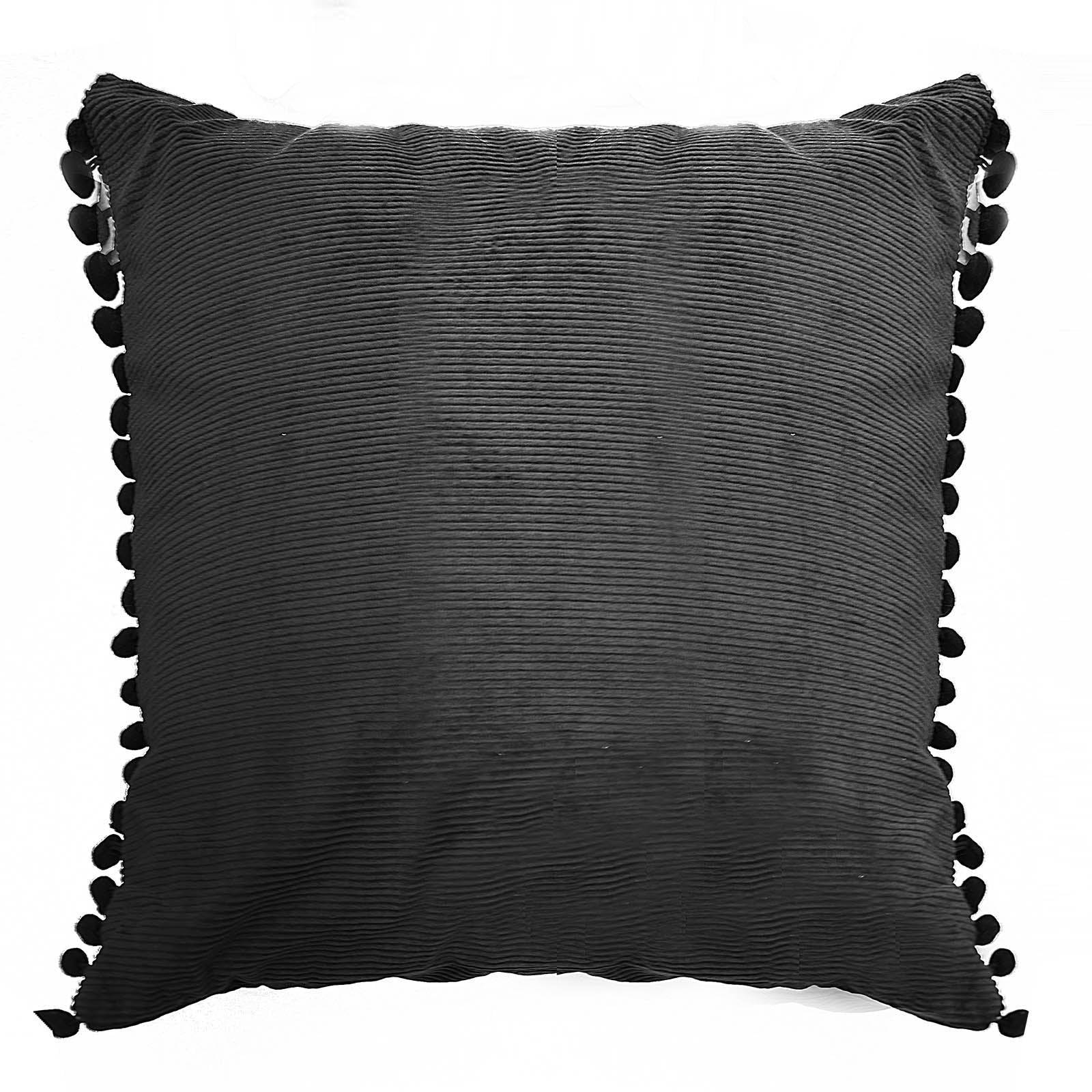 45X45 Cm Cushion Cover 1873-003 200-Grey - Cushions - ebarza Furniture UAE | Shop Modern Furniture in Abu Dhabi & Dubai - مفروشات ايبازرا في الامارات | تسوق اثاث عصري وديكورات مميزة في دبي وابوظبي