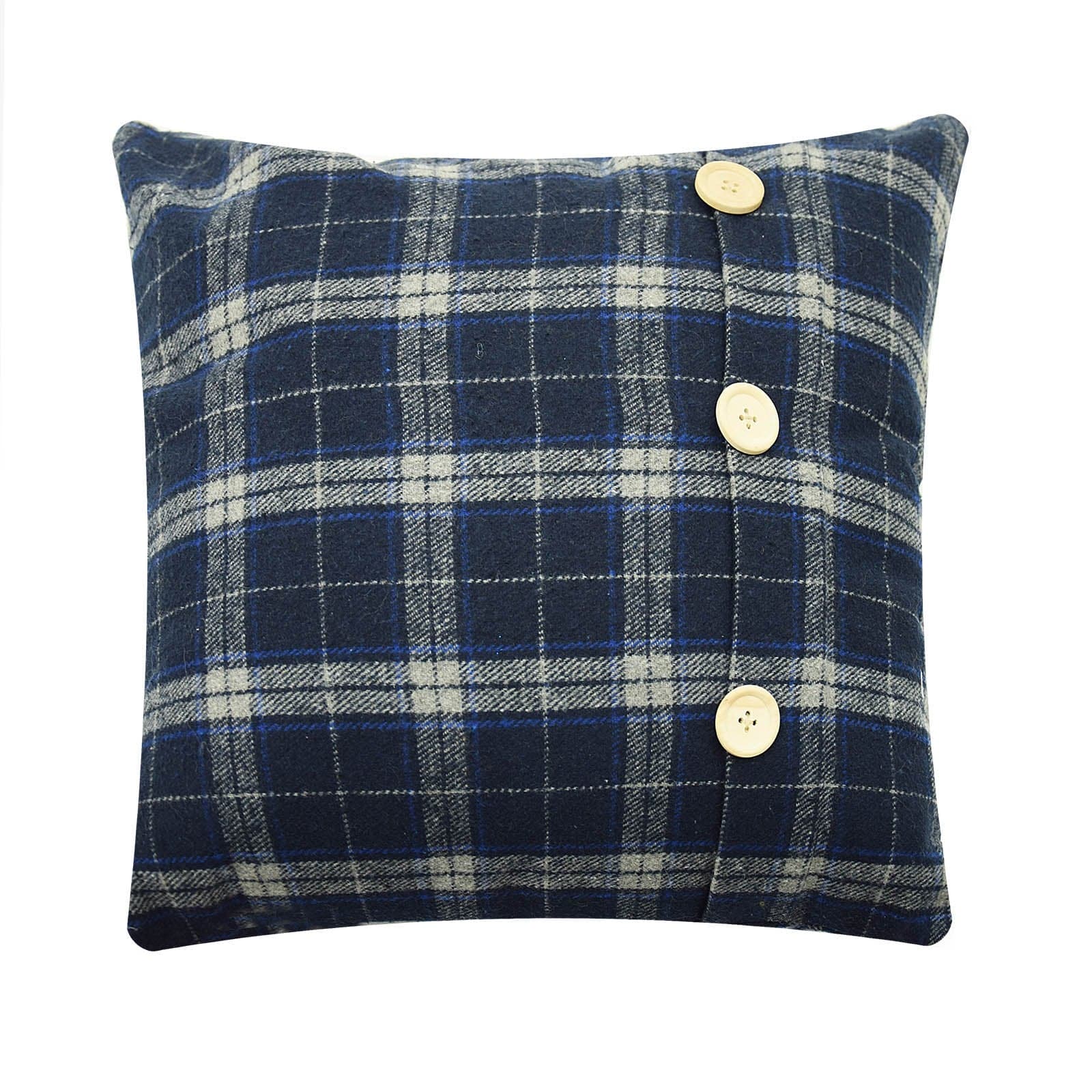45X45 Cm Cushion Cover 1890A-013-Navy - Cushions - ebarza Furniture UAE | Shop Modern Furniture in Abu Dhabi & Dubai - مفروشات ايبازرا في الامارات | تسوق اثاث عصري وديكورات مميزة في دبي وابوظبي