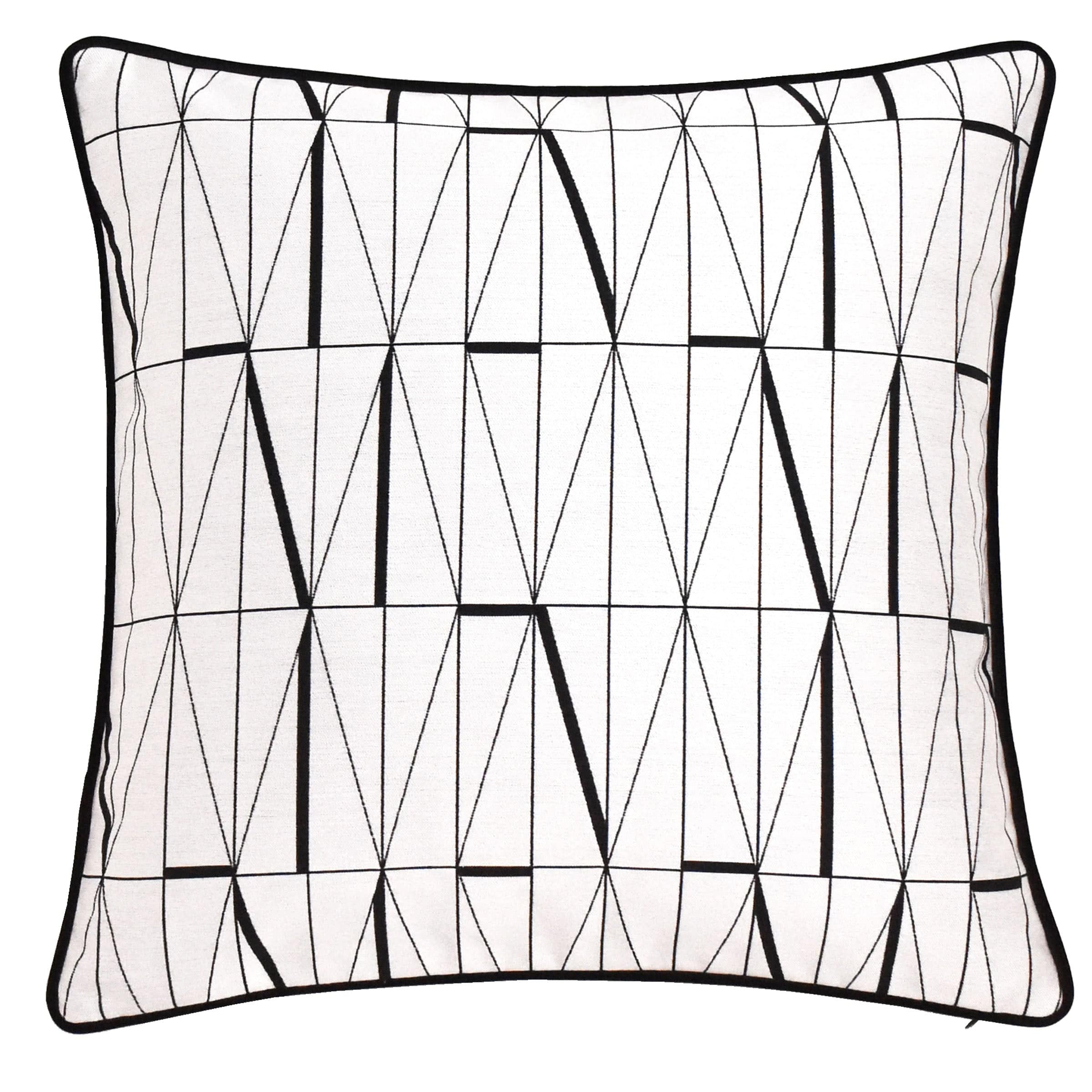 45X45 Cm Jack Jacquard Throw Cushion Ecc-031 - Cushions - ebarza Furniture UAE | Shop Modern Furniture in Abu Dhabi & Dubai - مفروشات ايبازرا في الامارات | تسوق اثاث عصري وديكورات مميزة في دبي وابوظبي