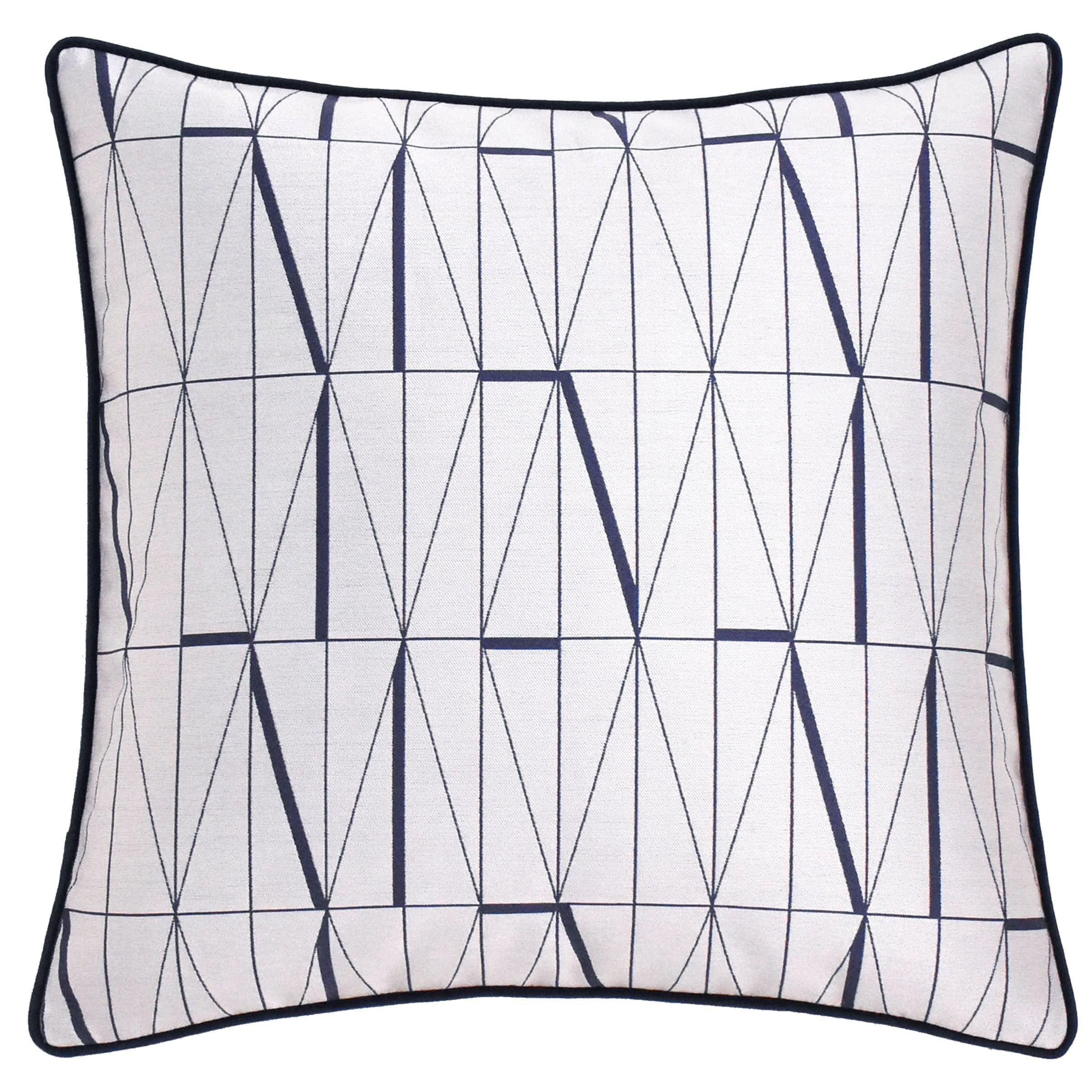 45X45 Cm Jack Jacquard Throw Cushion Ecc-034 - Cushions - ebarza Furniture UAE | Shop Modern Furniture in Abu Dhabi & Dubai - مفروشات ايبازرا في الامارات | تسوق اثاث عصري وديكورات مميزة في دبي وابوظبي