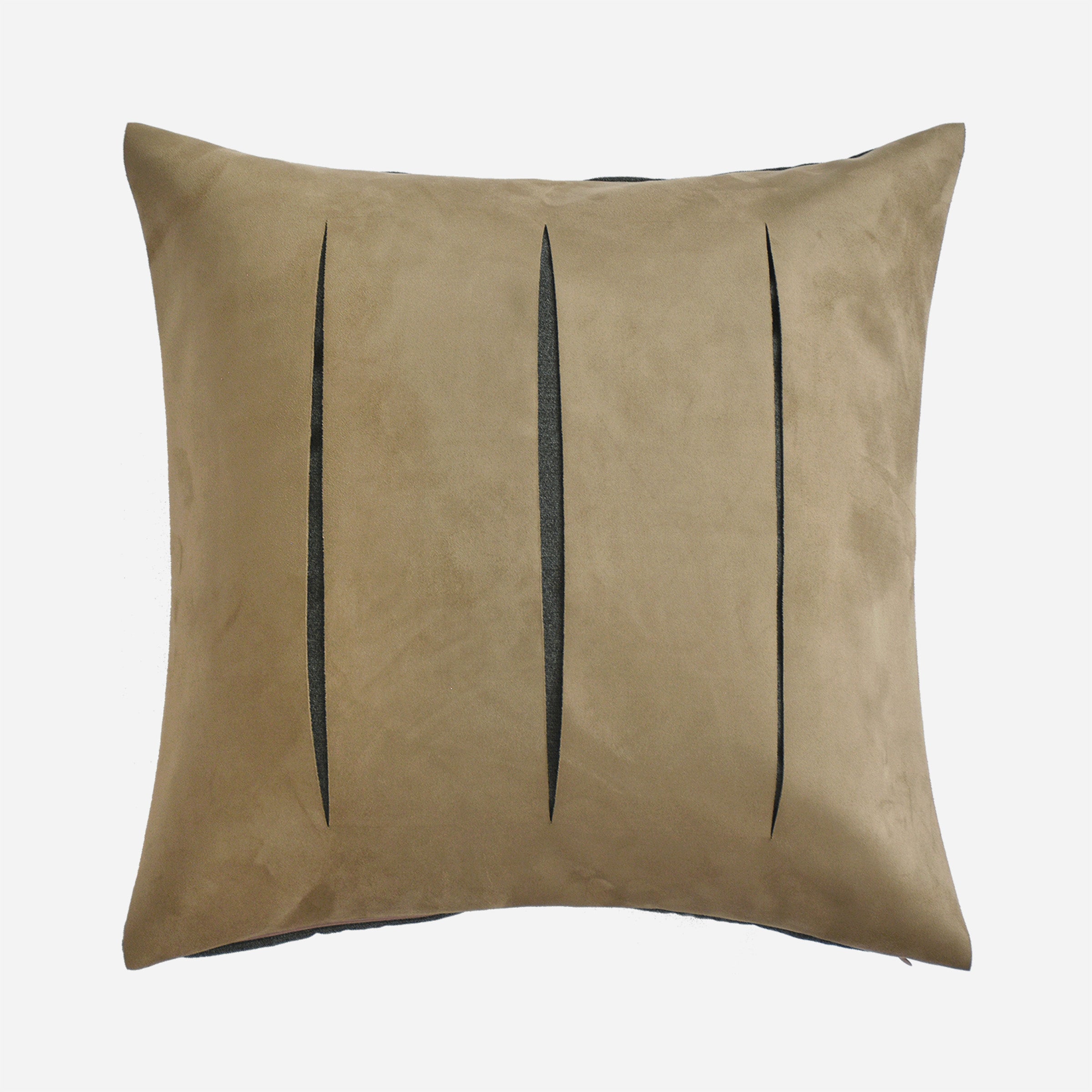 45x45 Theo Imitation Leather Cushion - ECC062 - Cushions - ebarza Furniture UAE | Shop Modern Furniture in Abu Dhabi & Dubai - مفروشات ايبازرا في الامارات | تسوق اثاث عصري وديكورات مميزة في دبي وابوظبي