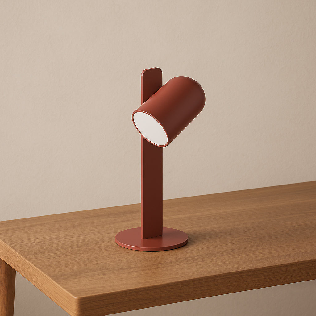 Table Lamp LWN575-T-Sandy Red - Desk/table Lamps - ebarza Furniture UAE | Shop Modern Furniture in Abu Dhabi & Dubai - مفروشات ايبازرا في الامارات | تسوق اثاث عصري وديكورات مميزة في دبي وابوظبي