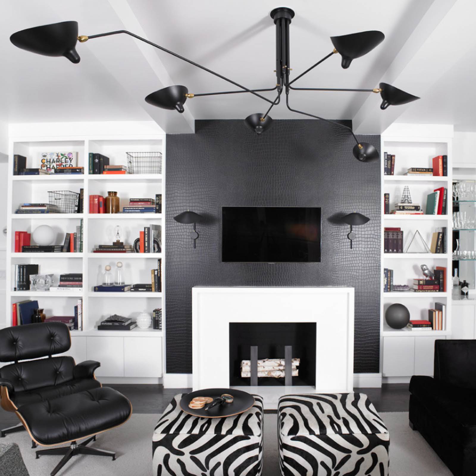 6 Heads Mid Century Pendant Lamp Cy-New-007 - Pendant Lamps - ebarza Furniture UAE | Shop Modern Furniture in Abu Dhabi & Dubai - مفروشات ايبازرا في الامارات | تسوق اثاث عصري وديكورات مميزة في دبي وابوظبي