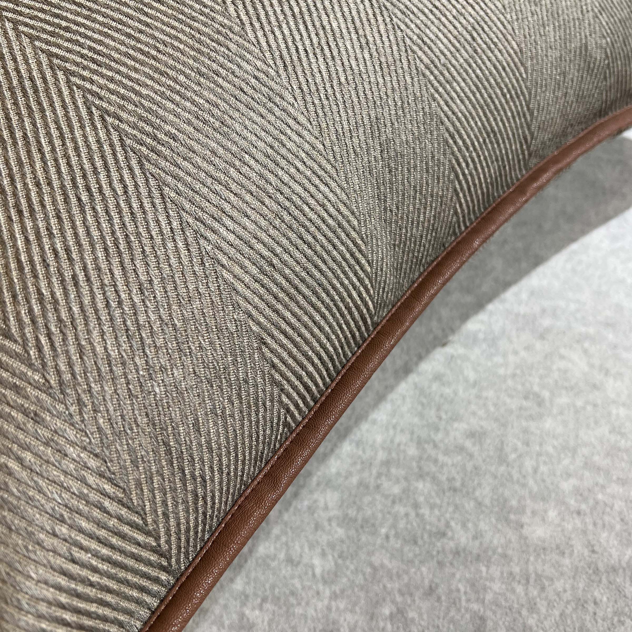 60*60 Nelson Wool Blend Cushion - ECC082 - Cushions - ebarza Furniture UAE | Shop Modern Furniture in Abu Dhabi & Dubai - مفروشات ايبازرا في الامارات | تسوق اثاث عصري وديكورات مميزة في دبي وابوظبي