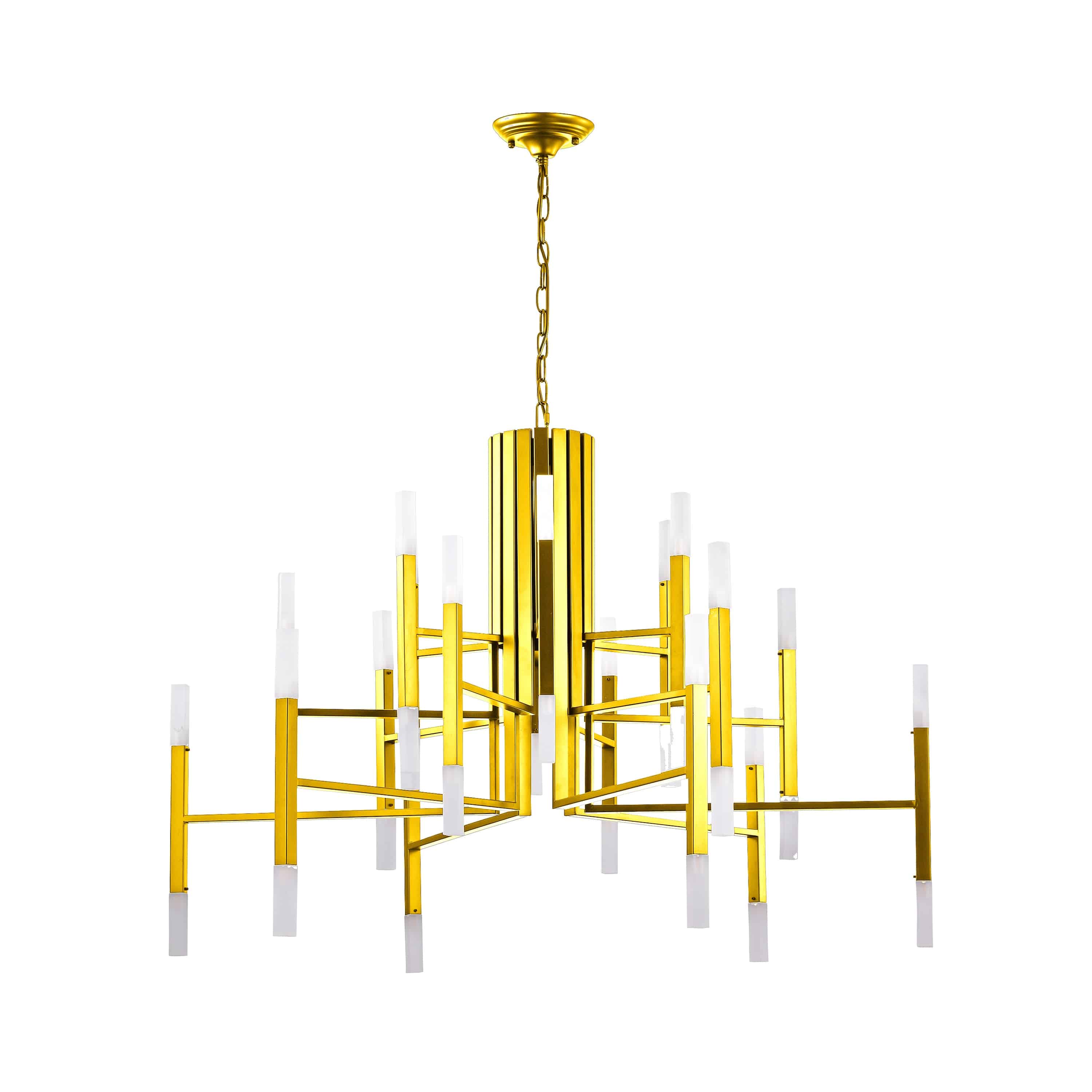 60 Heads Pendant Lamp Cl1271C-G - Pendant Lamps - ebarza Furniture UAE | Shop Modern Furniture in Abu Dhabi & Dubai - مفروشات ايبازرا في الامارات | تسوق اثاث عصري وديكورات مميزة في دبي وابوظبي