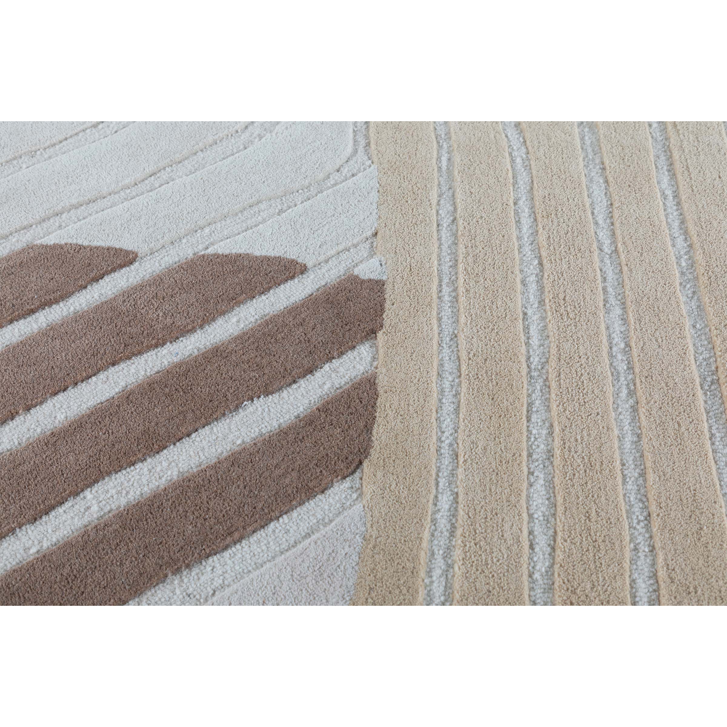 600X350 Cm WOOL BEIGE Rug JH-22727 - Rugs - ebarza Furniture UAE | Shop Modern Furniture in Abu Dhabi & Dubai - مفروشات ايبازرا في الامارات | تسوق اثاث عصري وديكورات مميزة في دبي وابوظبي