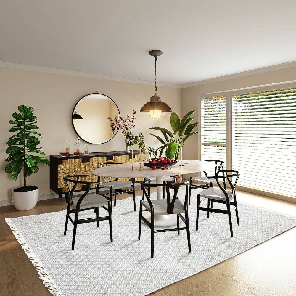 60X90 Cm Hand Woven Outdoor/Indoor Rug Cosco-Csc-09-Xs - Rugs - ebarza Furniture UAE | Shop Modern Furniture in Abu Dhabi & Dubai - مفروشات ايبازرا في الامارات | تسوق اثاث عصري وديكورات مميزة في دبي وابوظبي