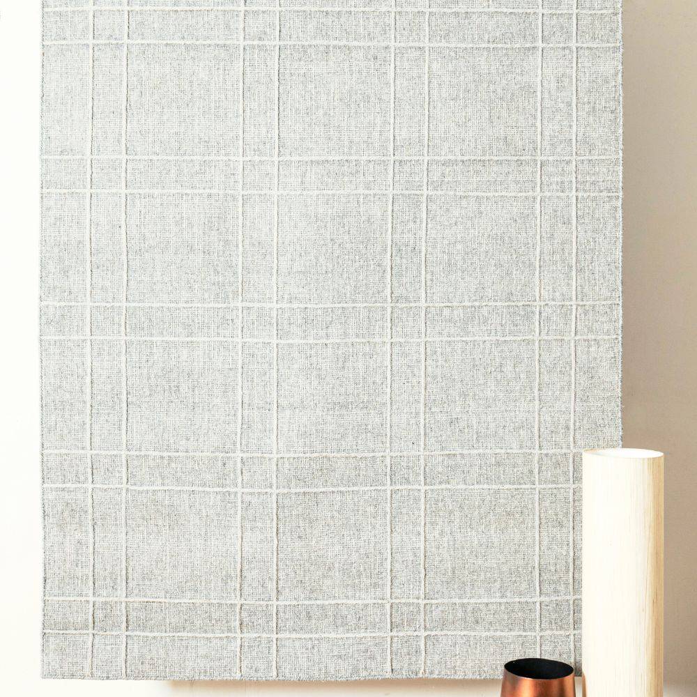 60X90 Cm Hand Woven Wool Rug Ryna-Ryn-01-Xs - Rugs - ebarza Furniture UAE | Shop Modern Furniture in Abu Dhabi & Dubai - مفروشات ايبازرا في الامارات | تسوق اثاث عصري وديكورات مميزة في دبي وابوظبي