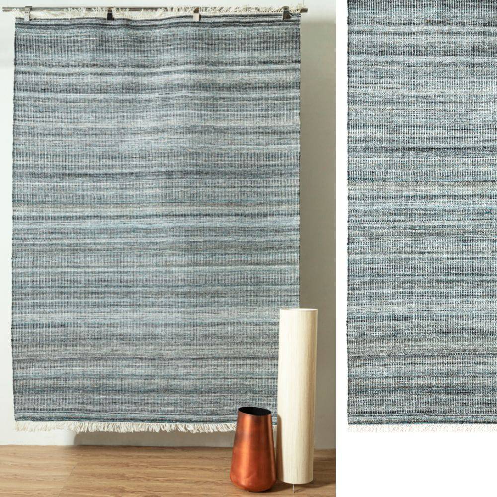 60X90 Cm Outdoor/ Indoor Hand Woven Rug Belonia-Bln-19-Xs - Rugs - ebarza Furniture UAE | Shop Modern Furniture in Abu Dhabi & Dubai - مفروشات ايبازرا في الامارات | تسوق اثاث عصري وديكورات مميزة في دبي وابوظبي