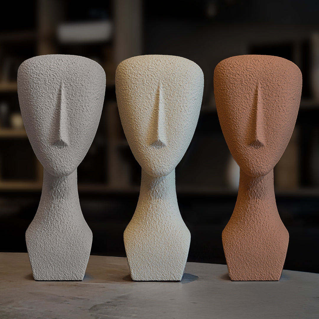 Table SCULPTURE - HTD-CML15009-1-Beige - Home Decor Figurines - ebarza Furniture UAE | Shop Modern Furniture in Abu Dhabi & Dubai - مفروشات ايبازرا في الامارات | تسوق اثاث عصري وديكورات مميزة في دبي وابوظبي