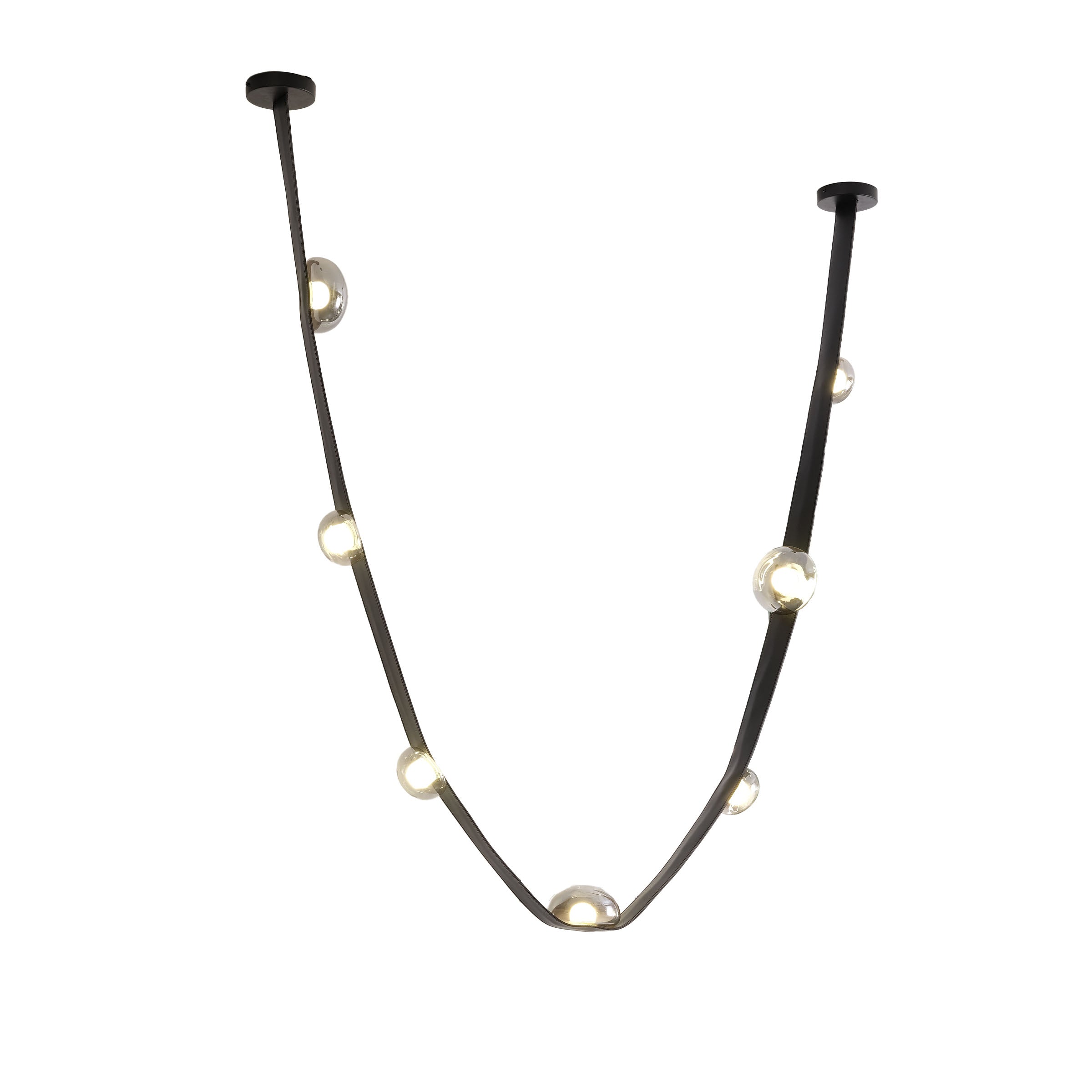 Set of 3 Whispering Stars pendant lamps CY-DD-1057 (300,400,500) - Pendant Lamps - ebarza Furniture UAE | Shop Modern Furniture in Abu Dhabi & Dubai - مفروشات ايبازرا في الامارات | تسوق اثاث عصري وديكورات مميزة في دبي وابوظبي