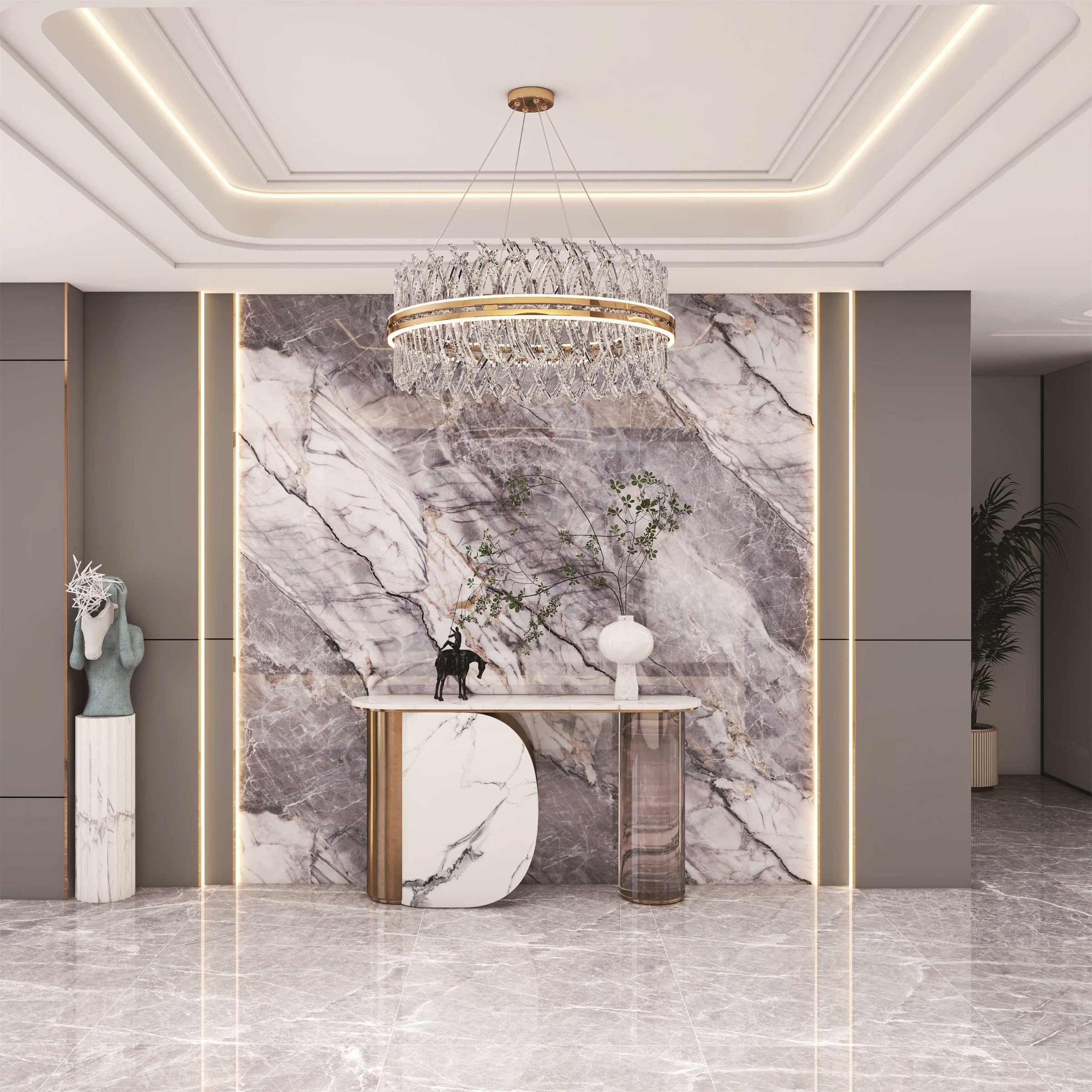 Sample of WPC WALL PANEL BB STICHING COLOUR:GH91 Silver brushed-Sample - Wall panels samples - ebarza Furniture UAE | Shop Modern Furniture in Abu Dhabi & Dubai - مفروشات ايبازرا في الامارات | تسوق اثاث عصري وديكورات مميزة في دبي وابوظبي