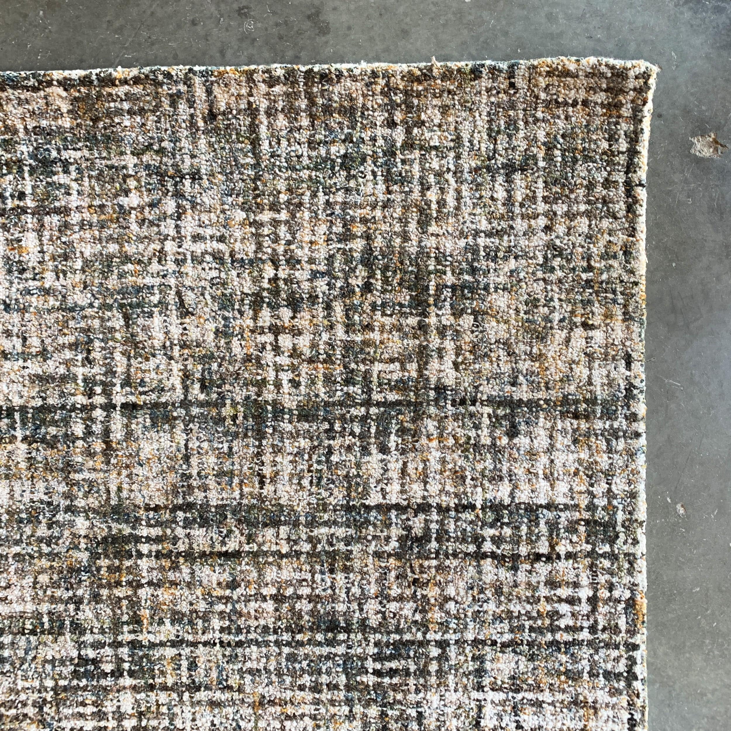 90X130 Cm Albona Handmade Wool Rug Alb-02-S - Rugs - ebarza Furniture UAE | Shop Modern Furniture in Abu Dhabi & Dubai - مفروشات ايبازرا في الامارات | تسوق اثاث عصري وديكورات مميزة في دبي وابوظبي