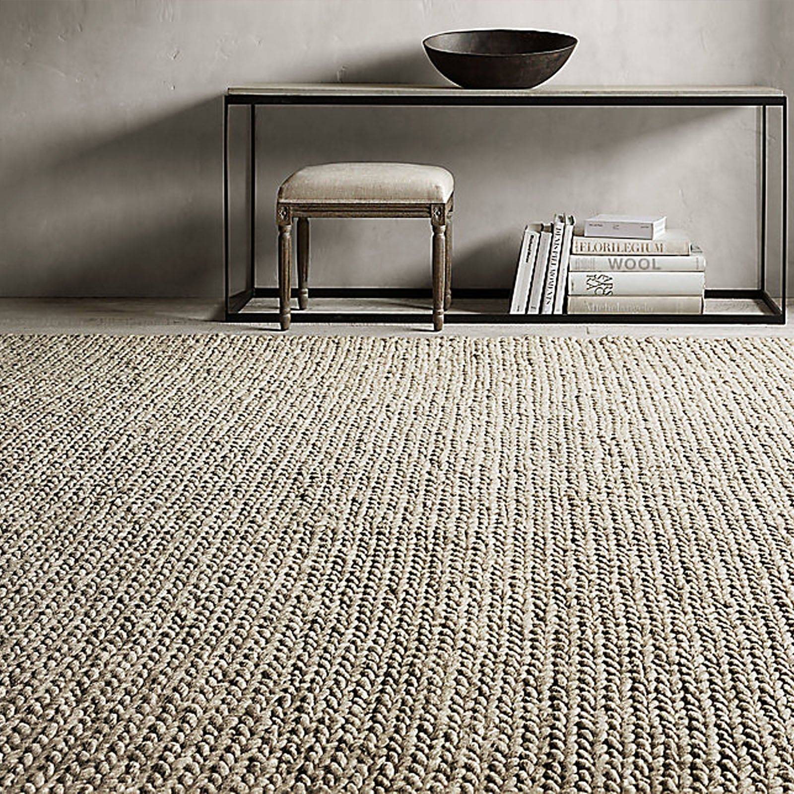 90X130 Cm Ardley Handmade Wool Rug Ardley-Ad-01-S - Rugs - ebarza Furniture UAE | Shop Modern Furniture in Abu Dhabi & Dubai - مفروشات ايبازرا في الامارات | تسوق اثاث عصري وديكورات مميزة في دبي وابوظبي