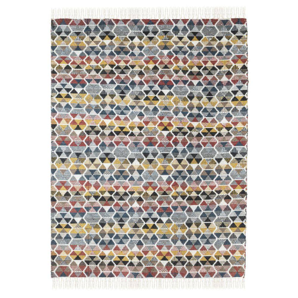 90X130 Cm Bolton Handmade Wool Rug Bolton Blt-28-S - Rugs - ebarza Furniture UAE | Shop Modern Furniture in Abu Dhabi & Dubai - مفروشات ايبازرا في الامارات | تسوق اثاث عصري وديكورات مميزة في دبي وابوظبي