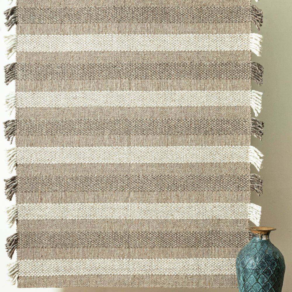 90X130 Cm Hand Woven Wool Rug Bliss-Bss-03-S - Rugs - ebarza Furniture UAE | Shop Modern Furniture in Abu Dhabi & Dubai - مفروشات ايبازرا في الامارات | تسوق اثاث عصري وديكورات مميزة في دبي وابوظبي