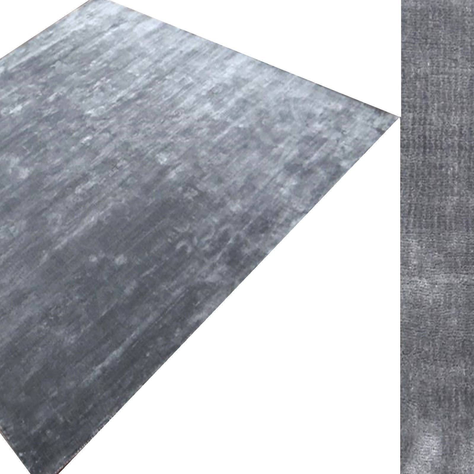 90X130 Cm Handmade Viscos Rug Shearedtencil-S - Rugs - ebarza Furniture UAE | Shop Modern Furniture in Abu Dhabi & Dubai - مفروشات ايبازرا في الامارات | تسوق اثاث عصري وديكورات مميزة في دبي وابوظبي