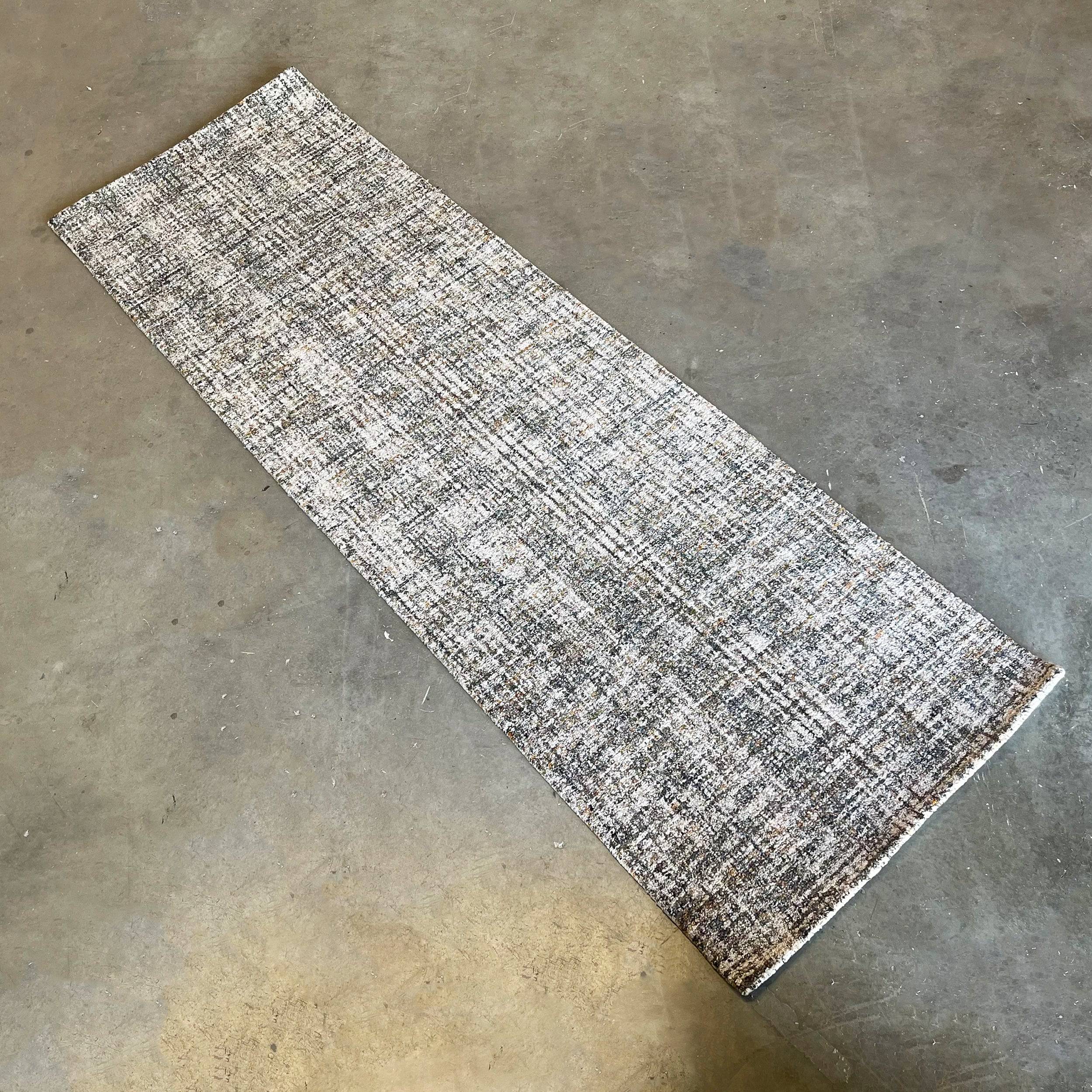 90X300 Cm Albona Handmade Wool Rug Alb-02-Long - Rugs - ebarza Furniture UAE | Shop Modern Furniture in Abu Dhabi & Dubai - مفروشات ايبازرا في الامارات | تسوق اثاث عصري وديكورات مميزة في دبي وابوظبي