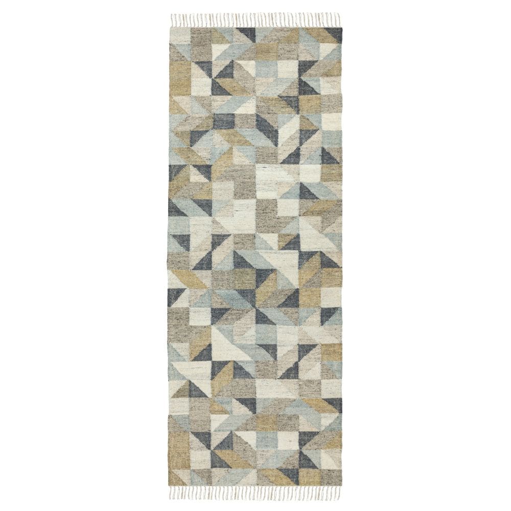 90X300 Cm Bolton Handmade Wool Rug Bolton Blt-83-Long - Rugs - ebarza Furniture UAE | Shop Modern Furniture in Abu Dhabi & Dubai - مفروشات ايبازرا في الامارات | تسوق اثاث عصري وديكورات مميزة في دبي وابوظبي