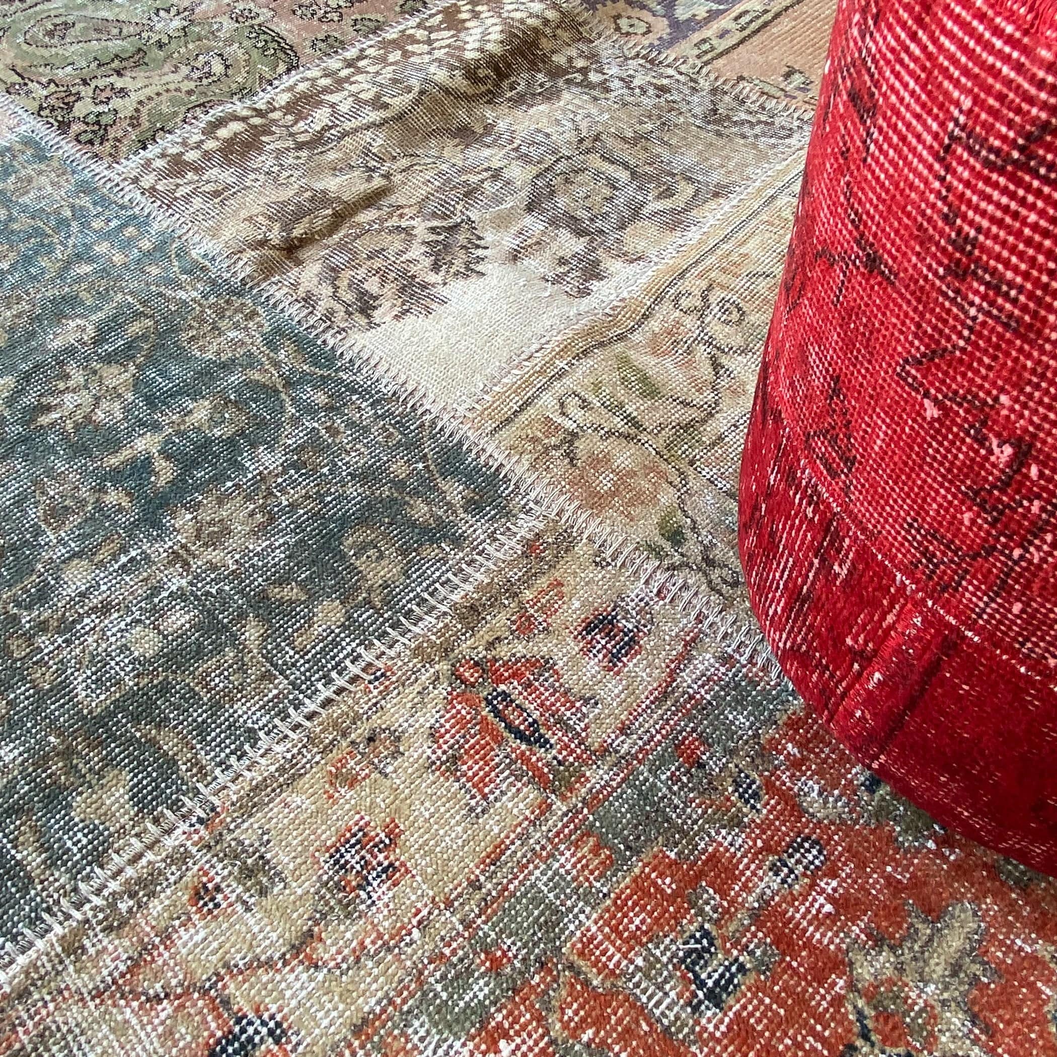 90X300 Cm Hali Bursa Handmade Over Dyed Rug Pw024- Anad Long - Rugs - ebarza Furniture UAE | Shop Modern Furniture in Abu Dhabi & Dubai - مفروشات ايبازرا في الامارات | تسوق اثاث عصري وديكورات مميزة في دبي وابوظبي