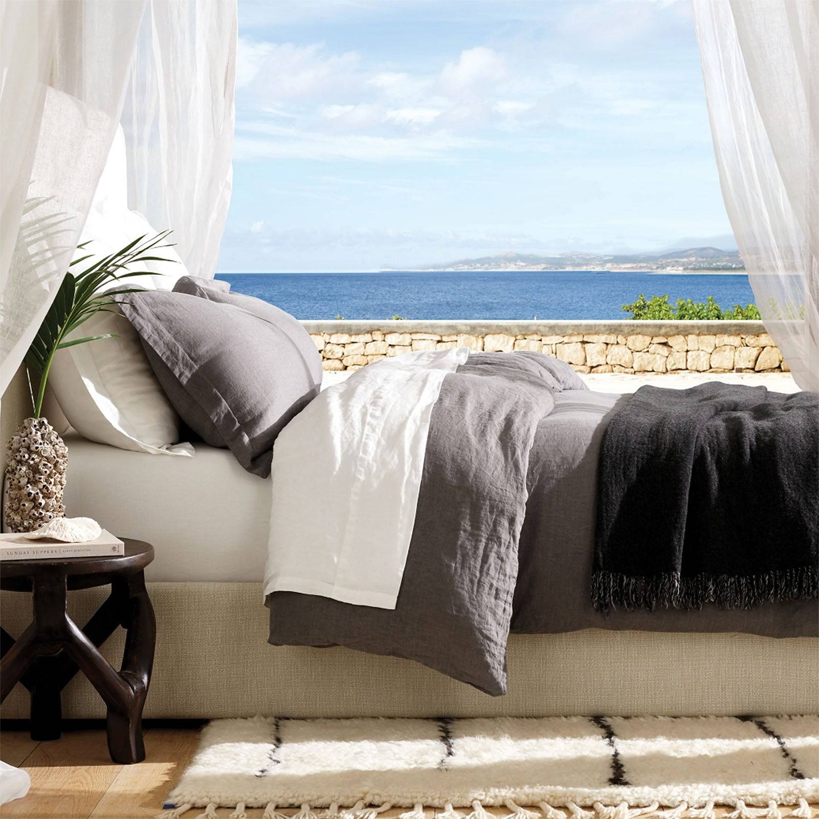 90X300 Cm Handmade Moroccan Style Rug Jh-2699-Long - Rugs - ebarza Furniture UAE | Shop Modern Furniture in Abu Dhabi & Dubai - مفروشات ايبازرا في الامارات | تسوق اثاث عصري وديكورات مميزة في دبي وابوظبي