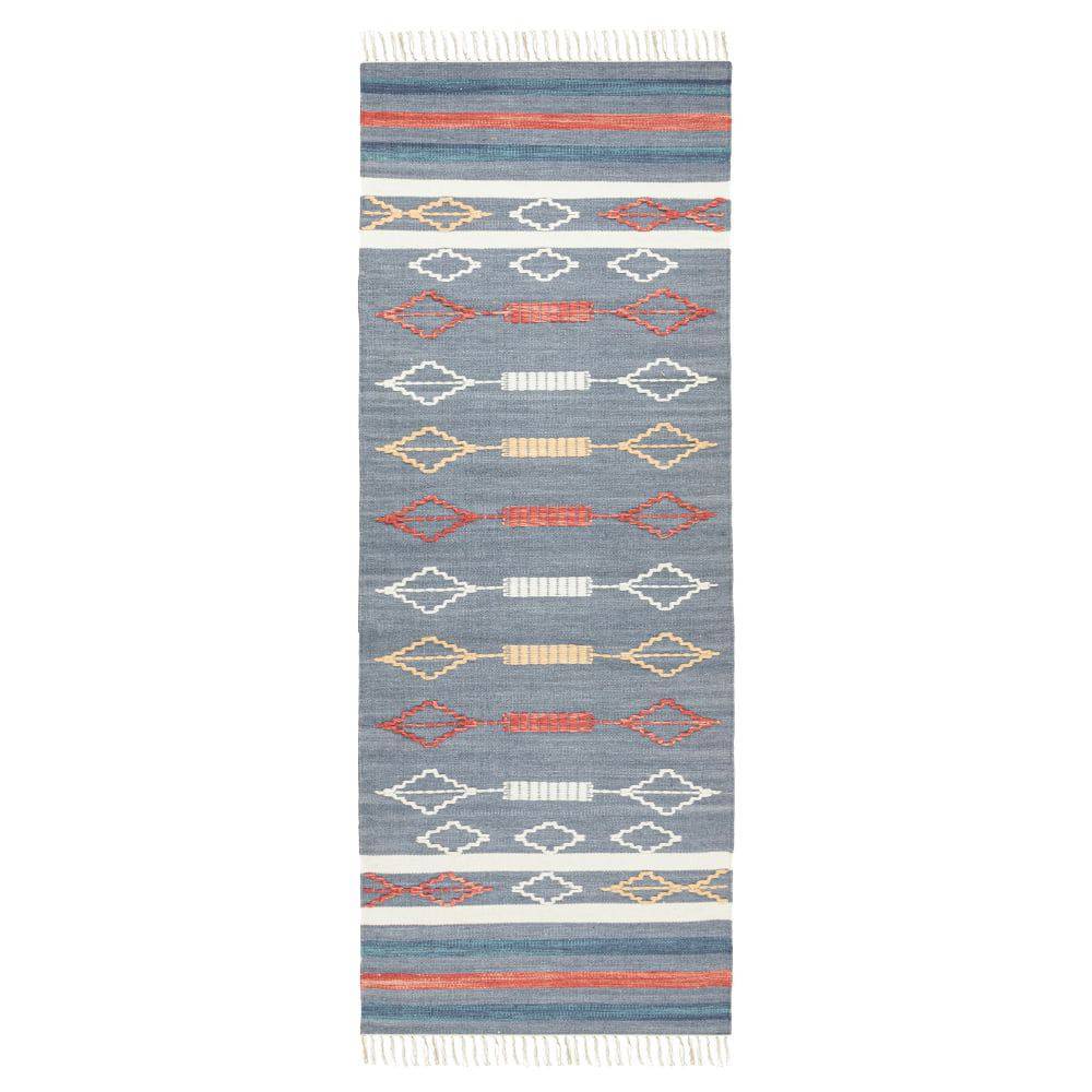 90X300 Cm Handmade Rug Jh-2713-Long - Rugs - ebarza Furniture UAE | Shop Modern Furniture in Abu Dhabi & Dubai - مفروشات ايبازرا في الامارات | تسوق اثاث عصري وديكورات مميزة في دبي وابوظبي
