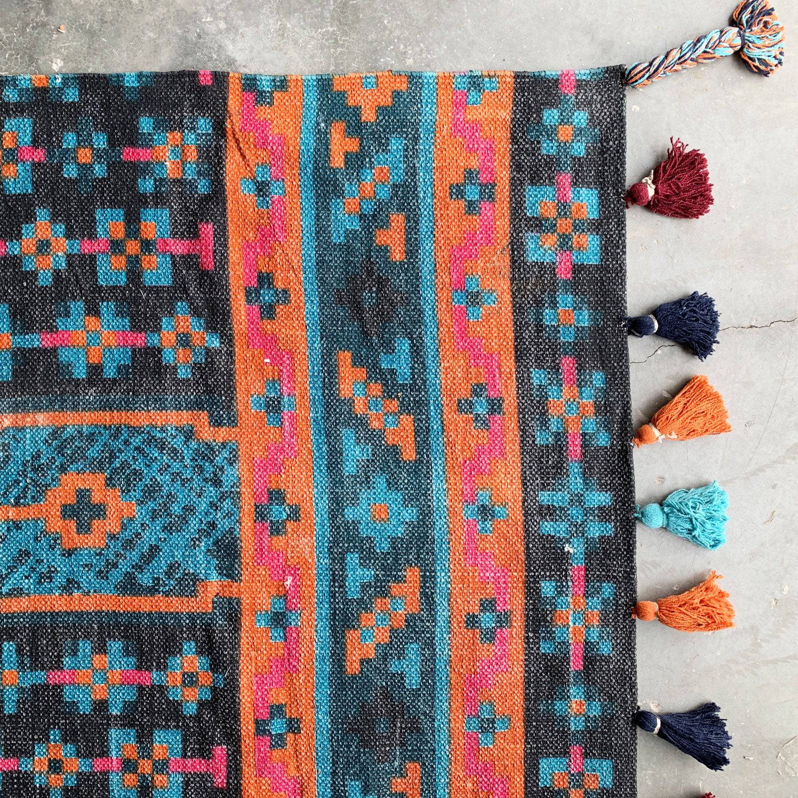 90X300 Cm Handmade Rug Kalgan-Kgn-10-Long - Rugs - ebarza Furniture UAE | Shop Modern Furniture in Abu Dhabi & Dubai - مفروشات ايبازرا في الامارات | تسوق اثاث عصري وديكورات مميزة في دبي وابوظبي