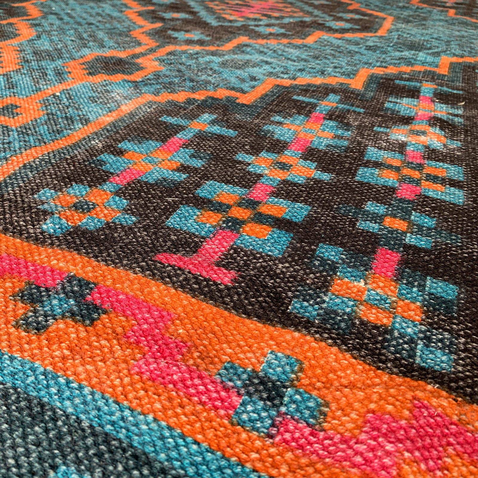 90X300 Cm Handmade Rug Kalgan-Kgn-10-Long - Rugs - ebarza Furniture UAE | Shop Modern Furniture in Abu Dhabi & Dubai - مفروشات ايبازرا في الامارات | تسوق اثاث عصري وديكورات مميزة في دبي وابوظبي