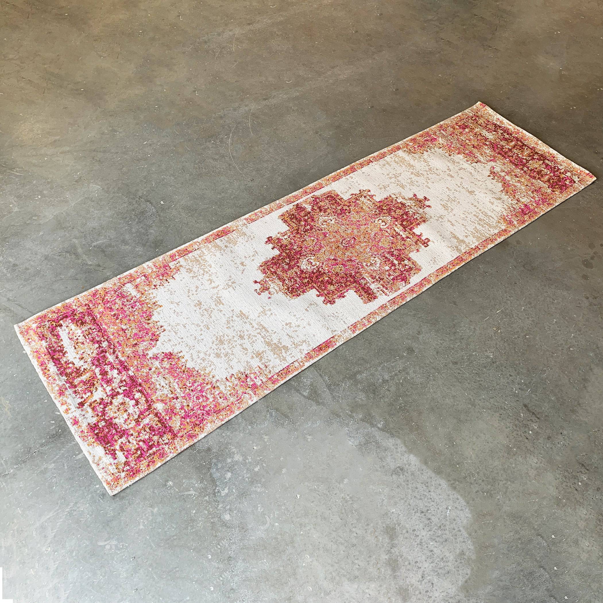 90X300 Cm Handmade Rug Melenia-Mx-157-Long - Rugs - ebarza Furniture UAE | Shop Modern Furniture in Abu Dhabi & Dubai - مفروشات ايبازرا في الامارات | تسوق اثاث عصري وديكورات مميزة في دبي وابوظبي